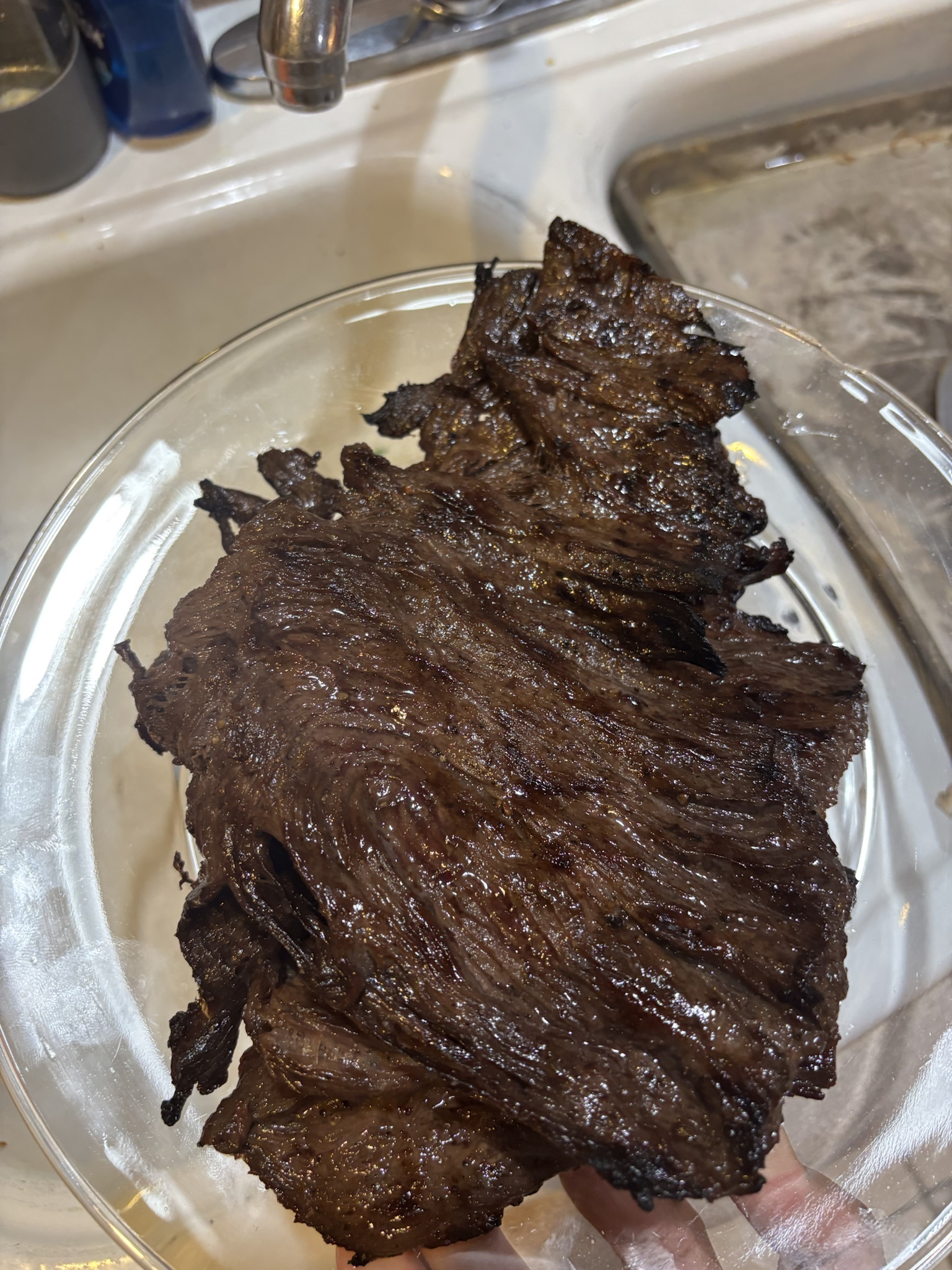Indulge in Pomegranate Marinated Flap Steak