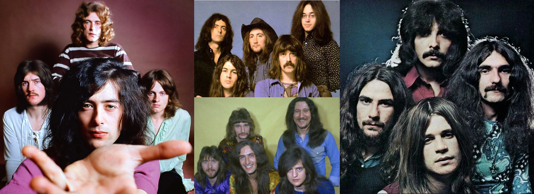 Celebrating the Four Pioneers of Hard Rock and Heavy Metal