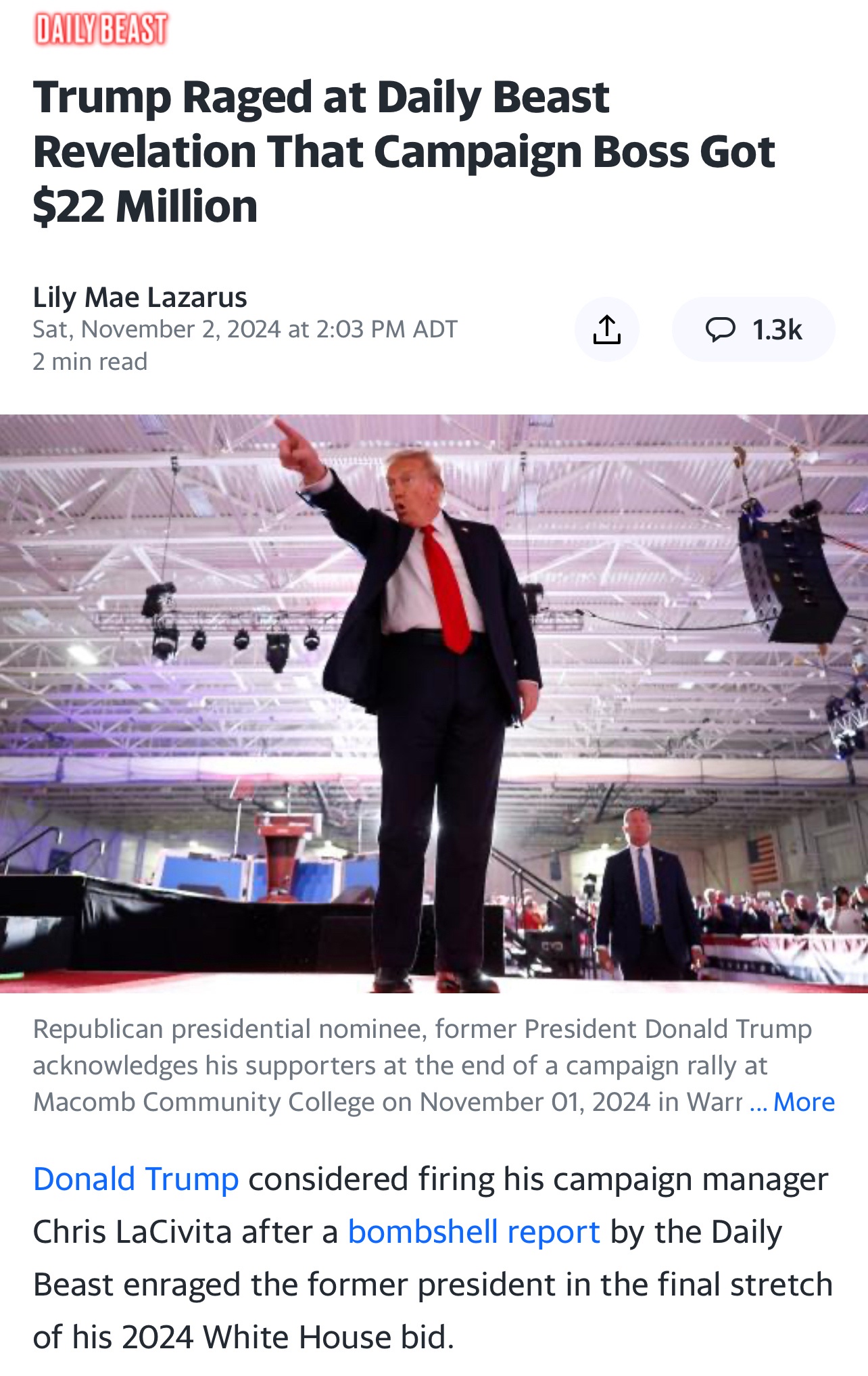 When You're a Campaign Full of Crooks, What Did You Expect?