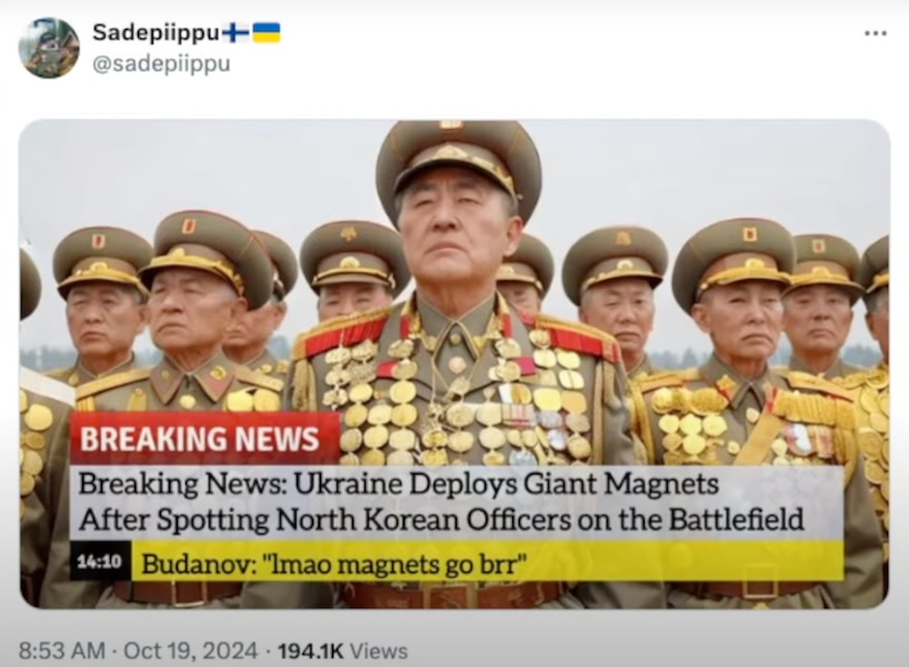 Ukraine's Hilarious New Strategy: Deploying Giant Magnets