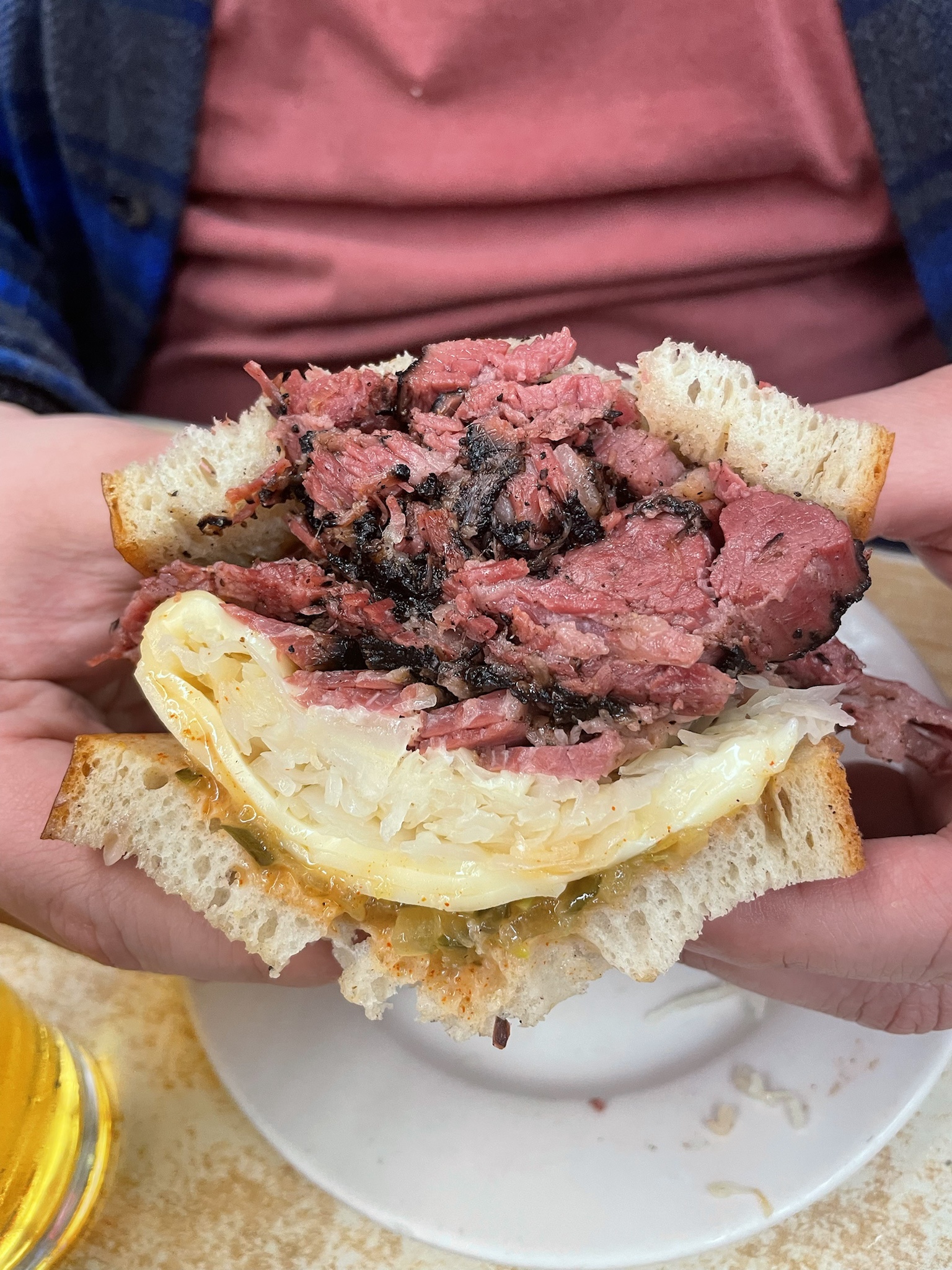 The Legendary Katz's Reuben Sandwich