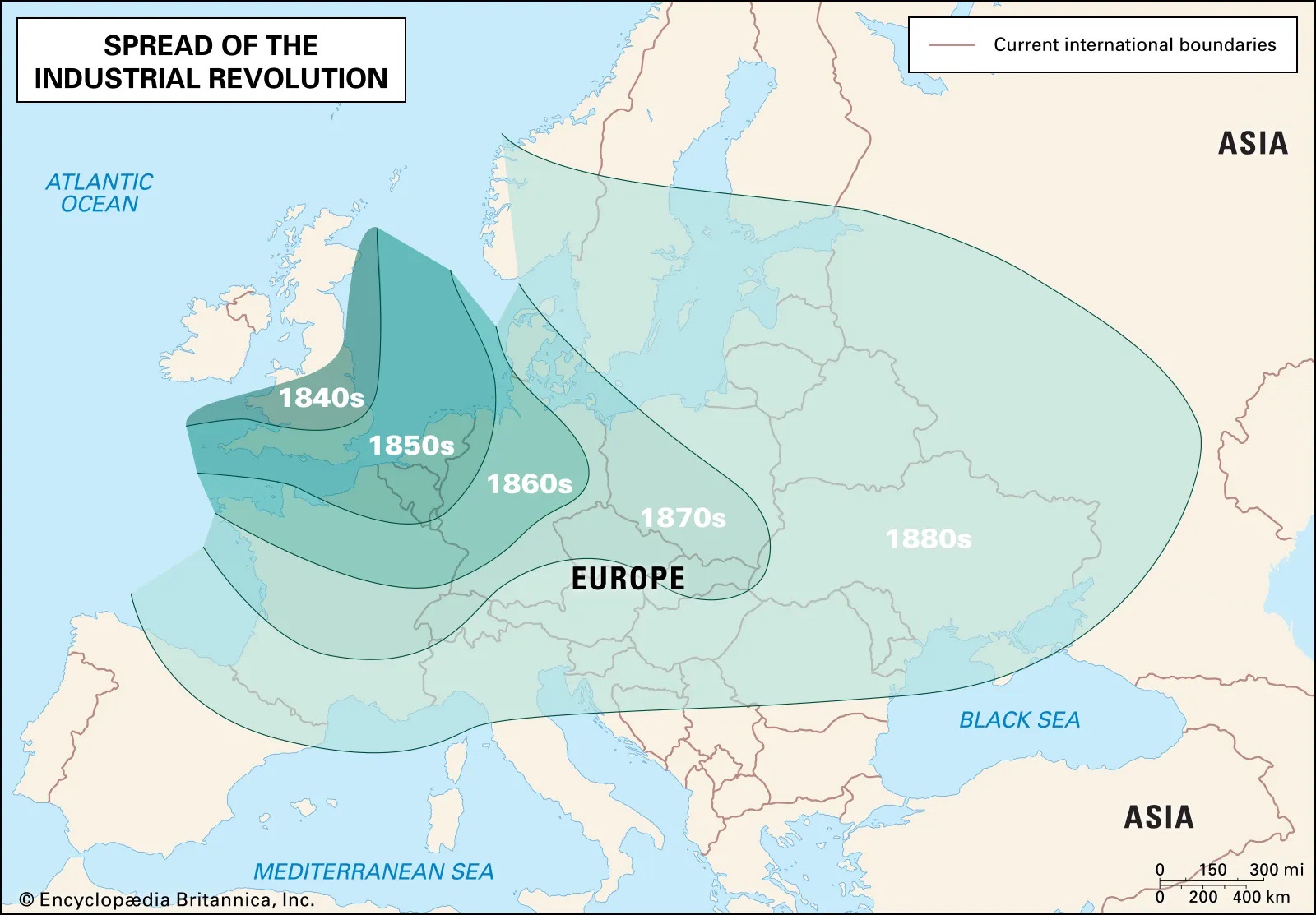 The Impact and Spread of the Industrial Revolution