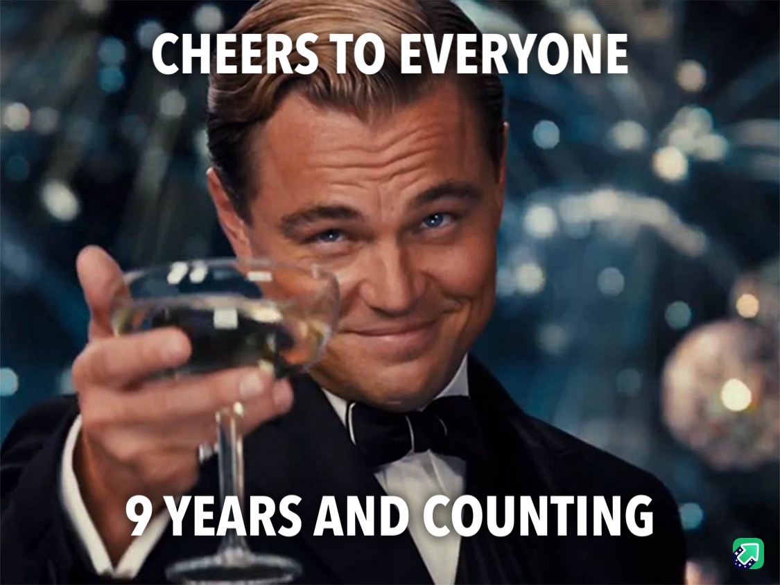 Cheers to My 9th Cake Day Celebration!