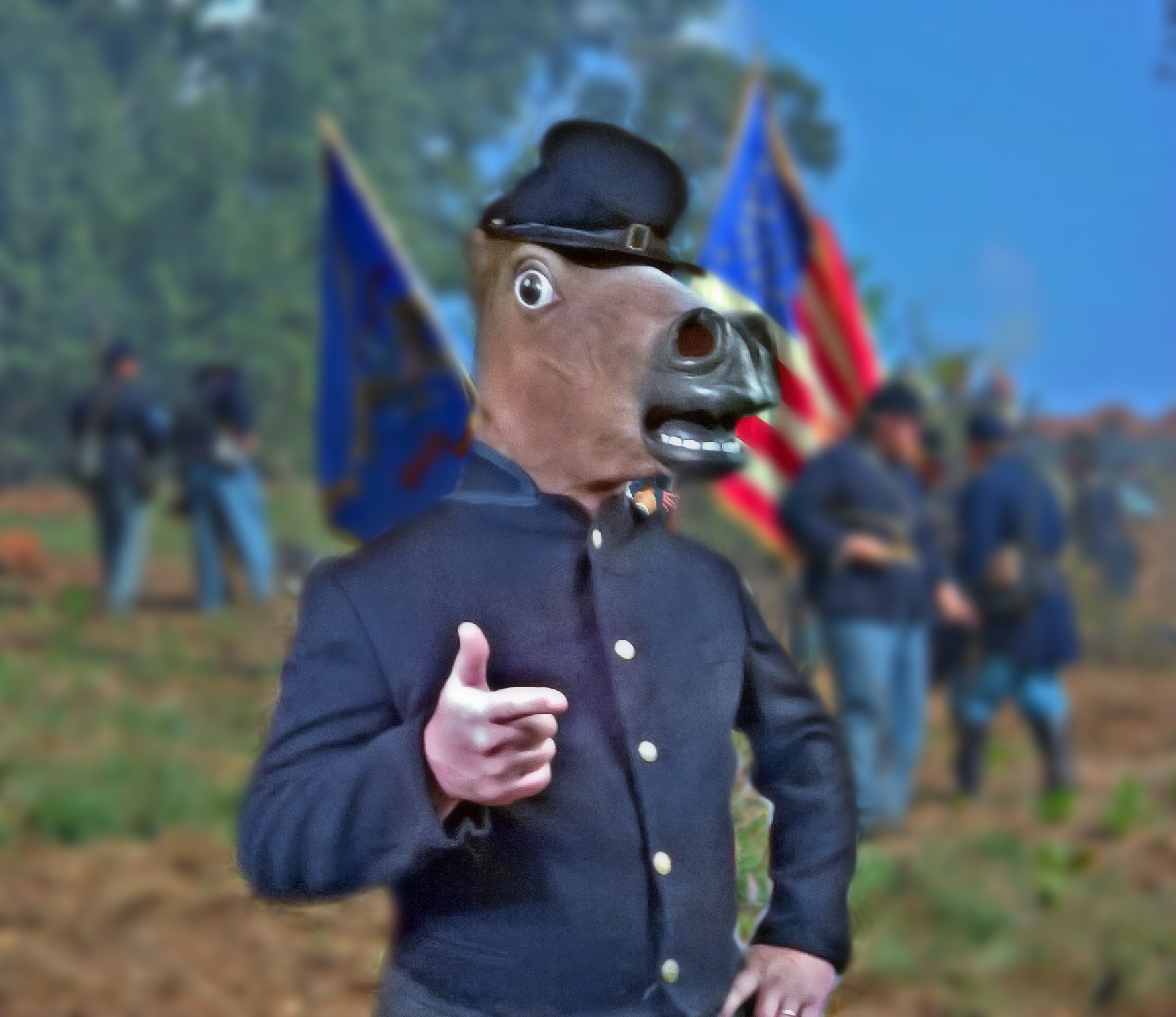 Meet the Federal Cavalry's Horse-Man!