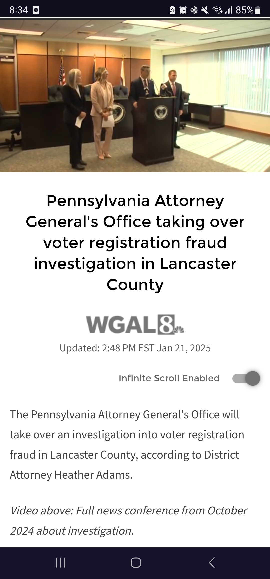 Lancaster County's voter registration fraud investigation gets a boost from the Pennsylvania Attorney General's Office