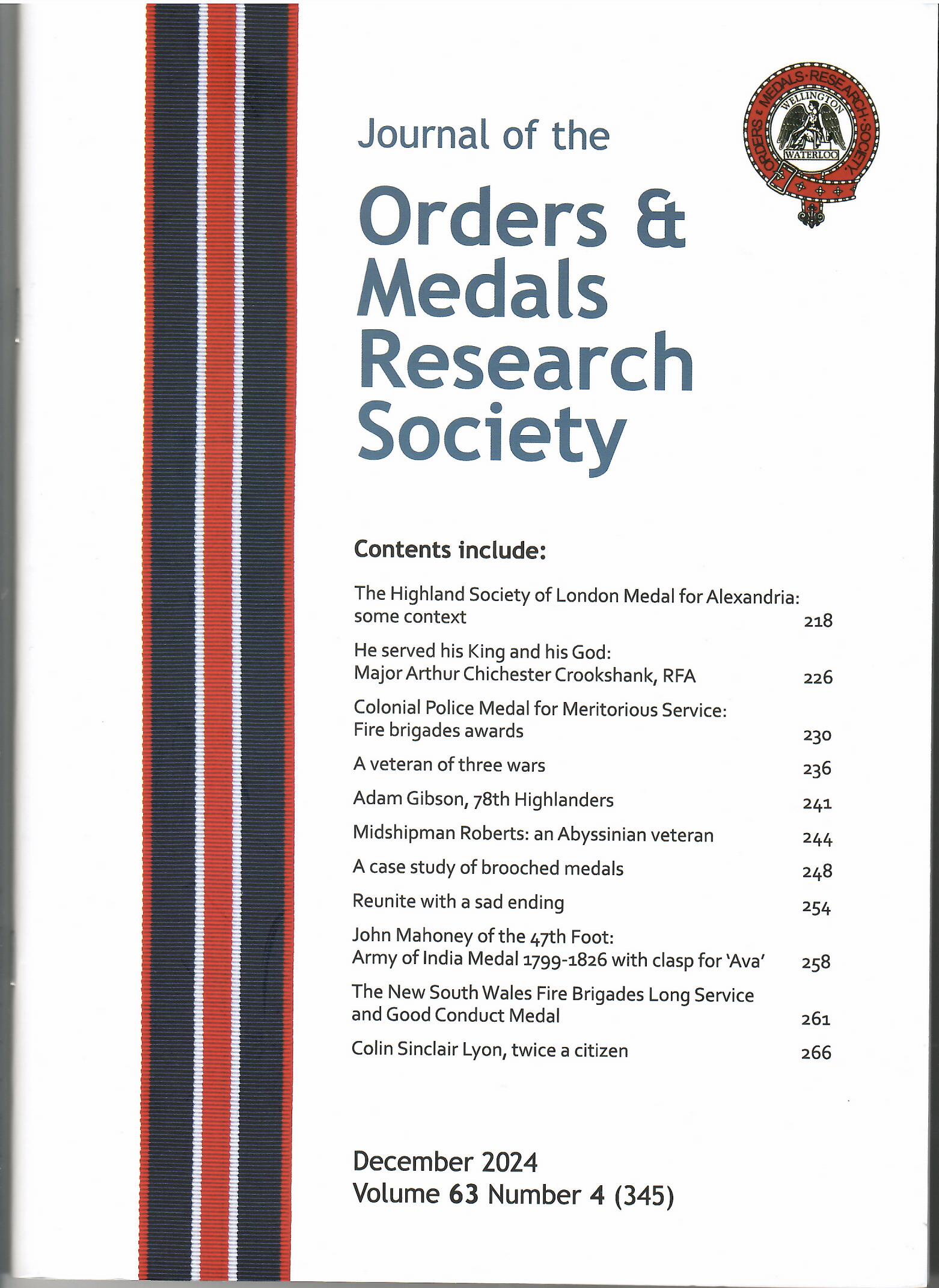 December Journal: A Glimpse into OMRS