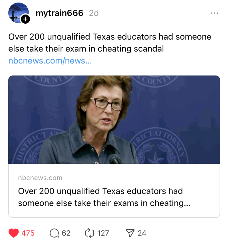 When Your State's Education Standards Are So Low That Aspiring Teachers Need Help Just to Pass the Exam