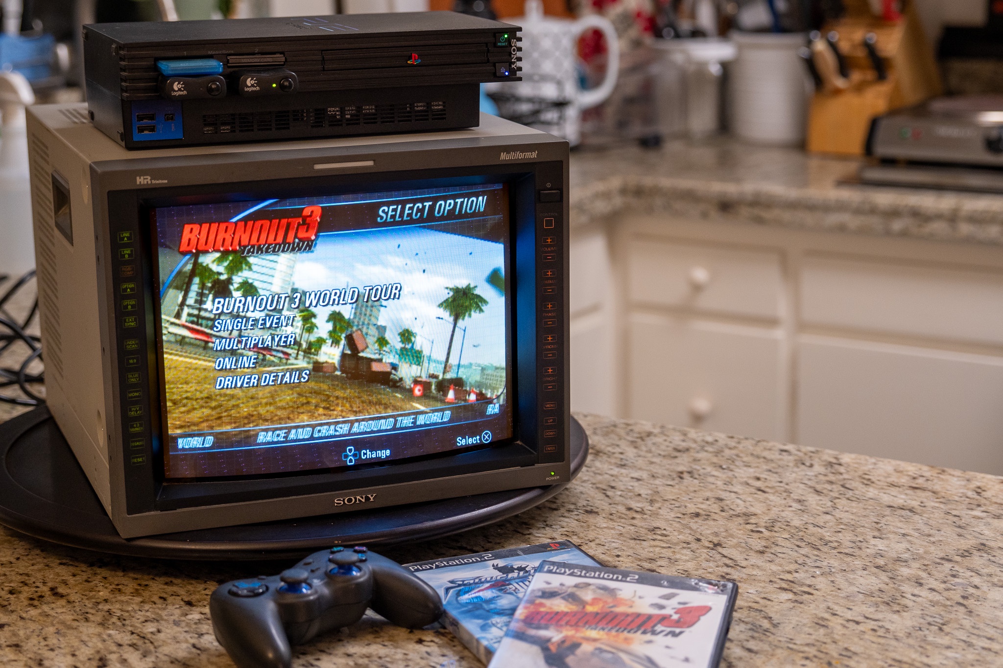 Finally Experiencing PS2 in Stunning 480p on a CRT After 25 Years of Anticipation!