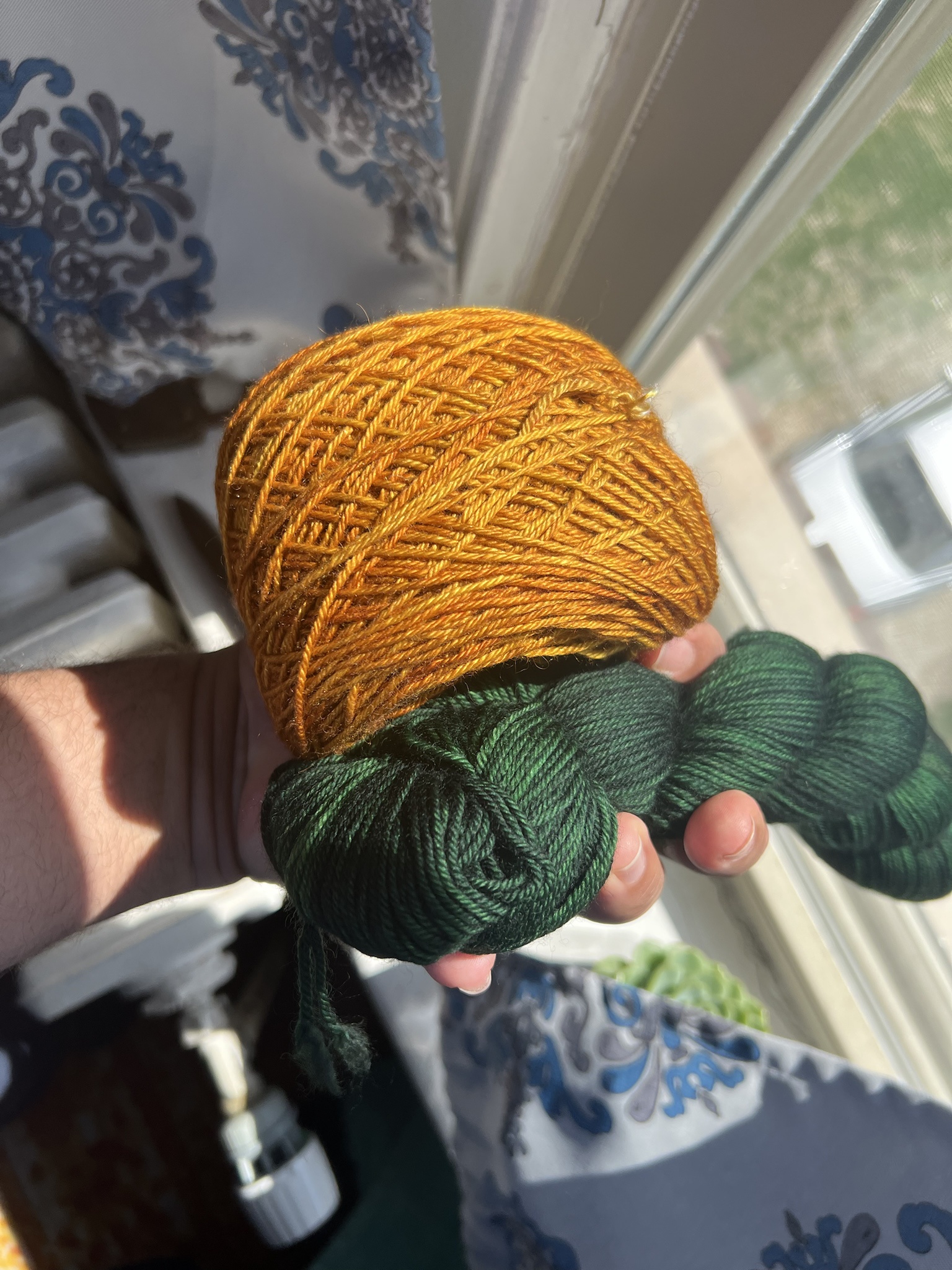 Finding Relaxation in Knitting and Freeform Sharpie Art