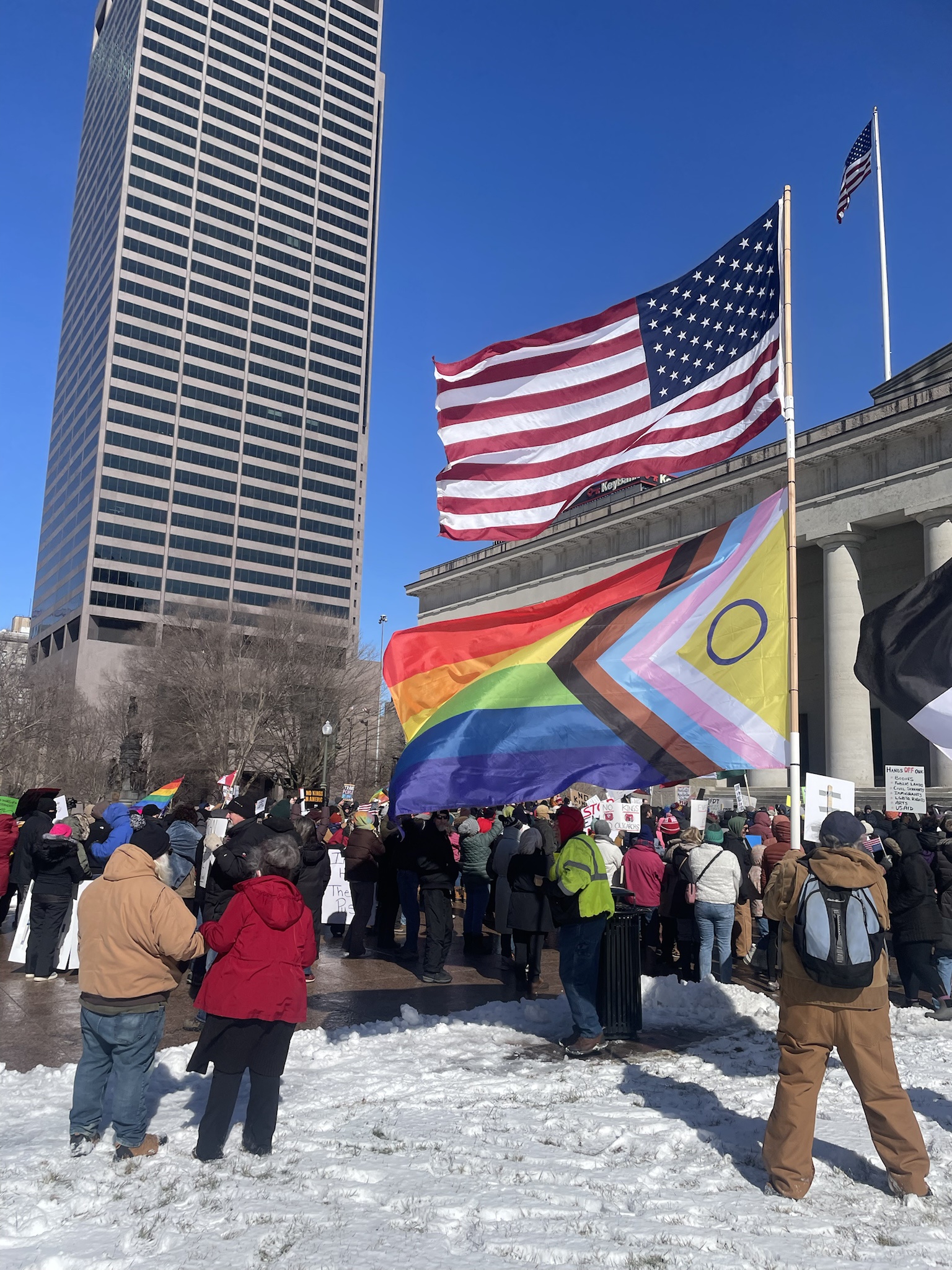 Protest in Ohio 50501