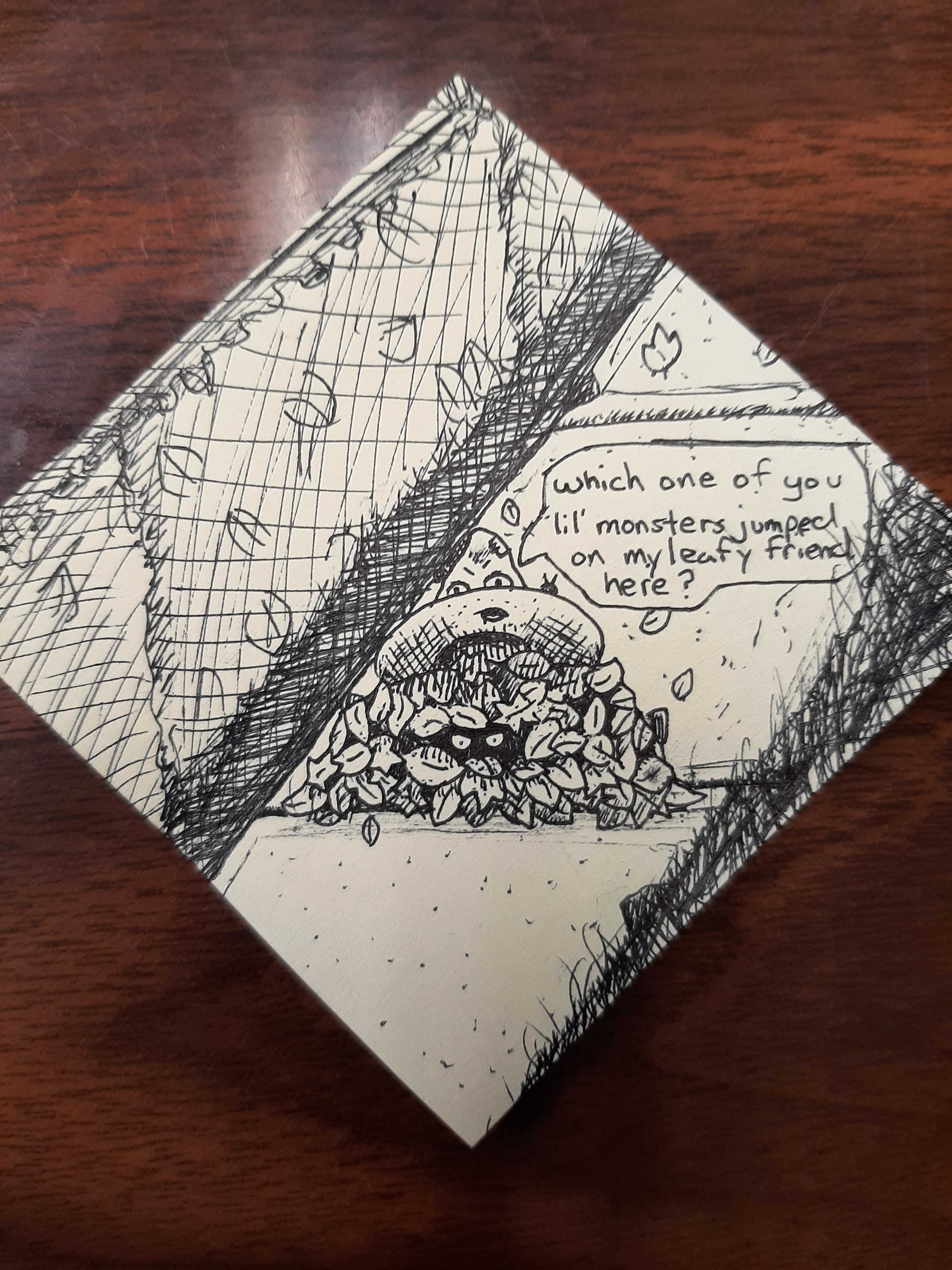 Spooky Friends on Post-it Notes: A Creative Twist