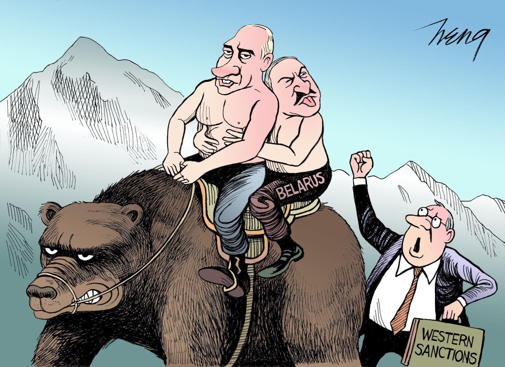 A Caricature of Putin