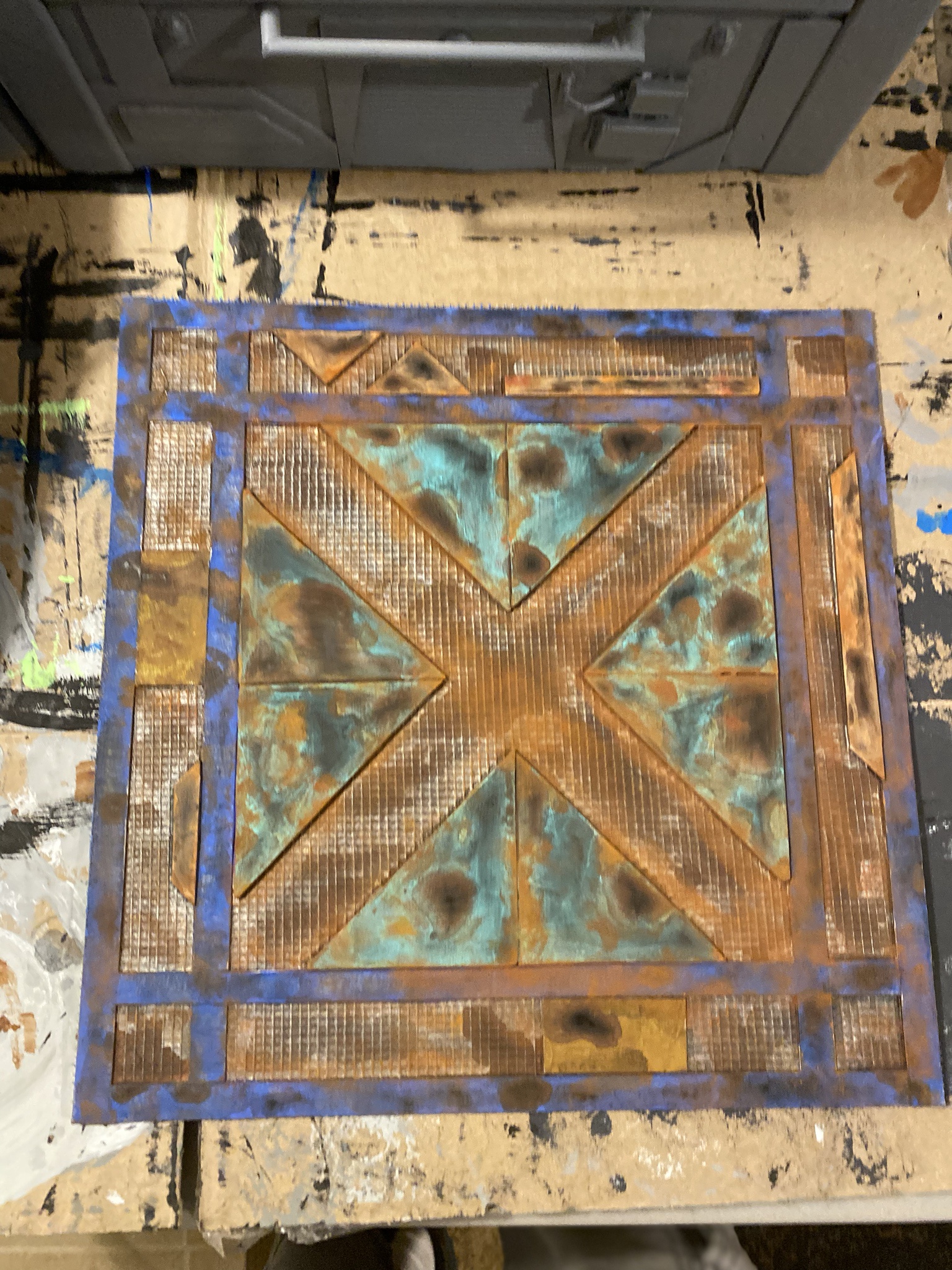 Testing out paint on new terrain