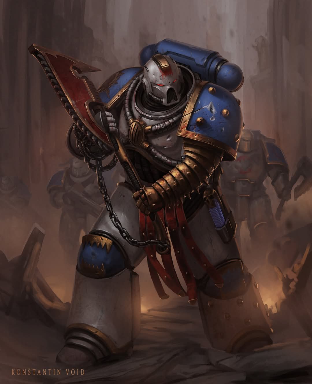 Behold the mighty Space Marine!