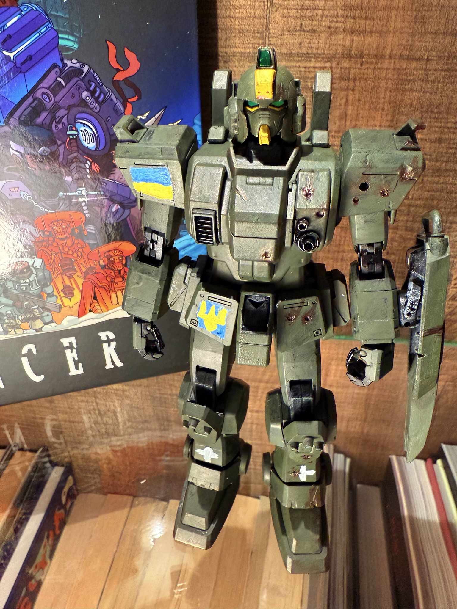 After lurking for ages, I finally painted my very first Gunpla!
