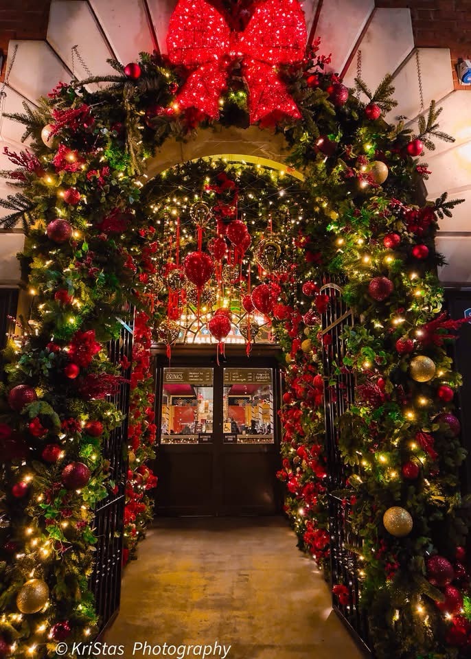 The Festive Christmas Door