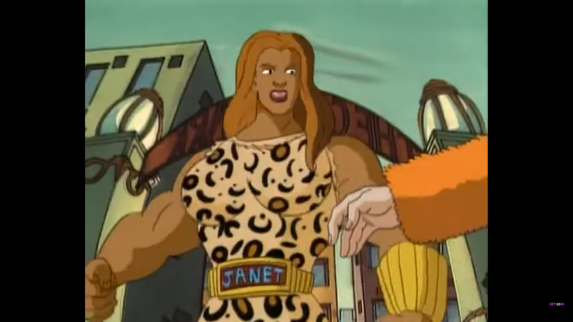 Throwback to Jungle Janet from The Tick (1993)