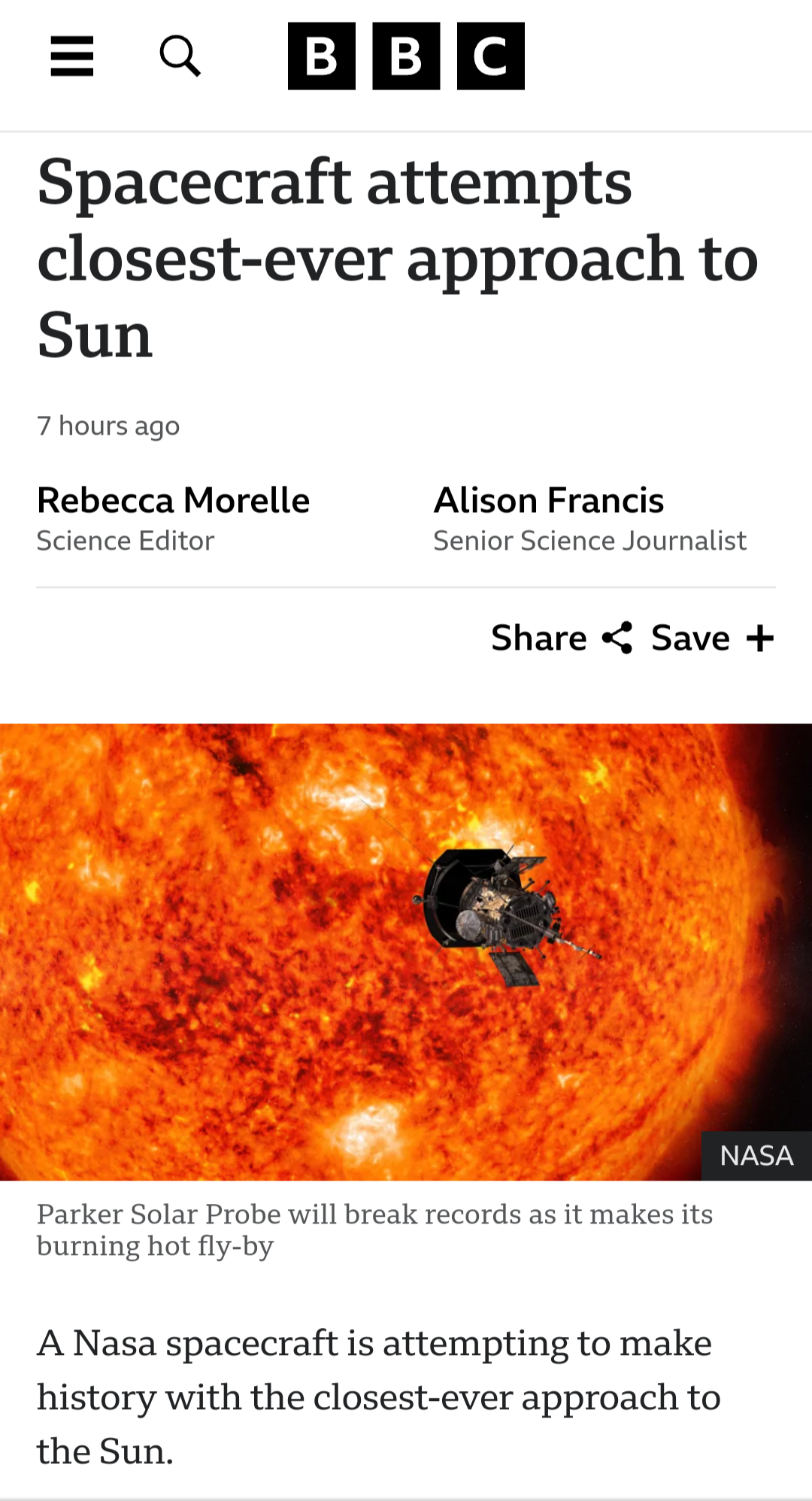Exploring the Wonders of the Parker Solar Probe