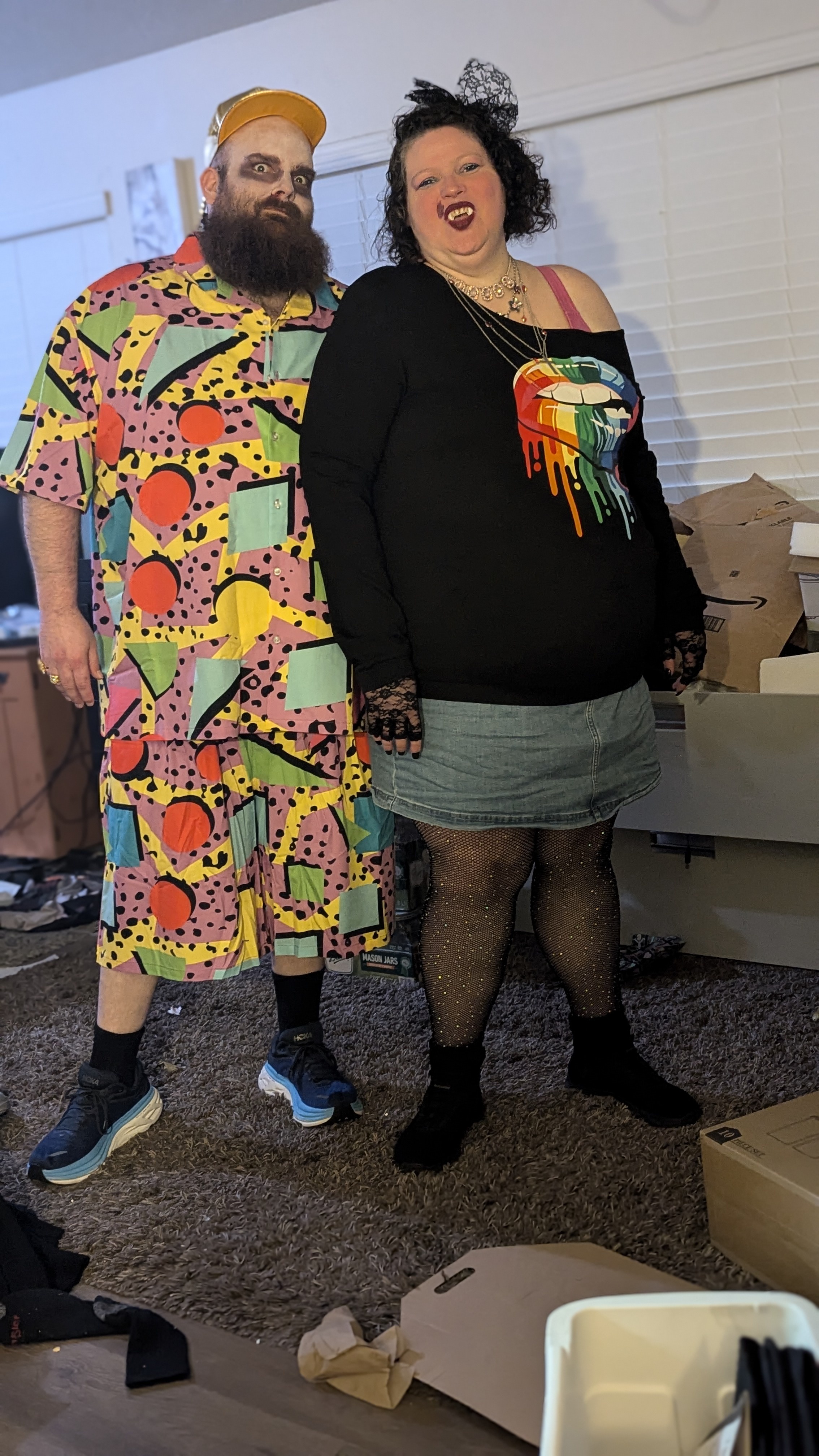 The 1988 vampire and her rap artist sidekick.