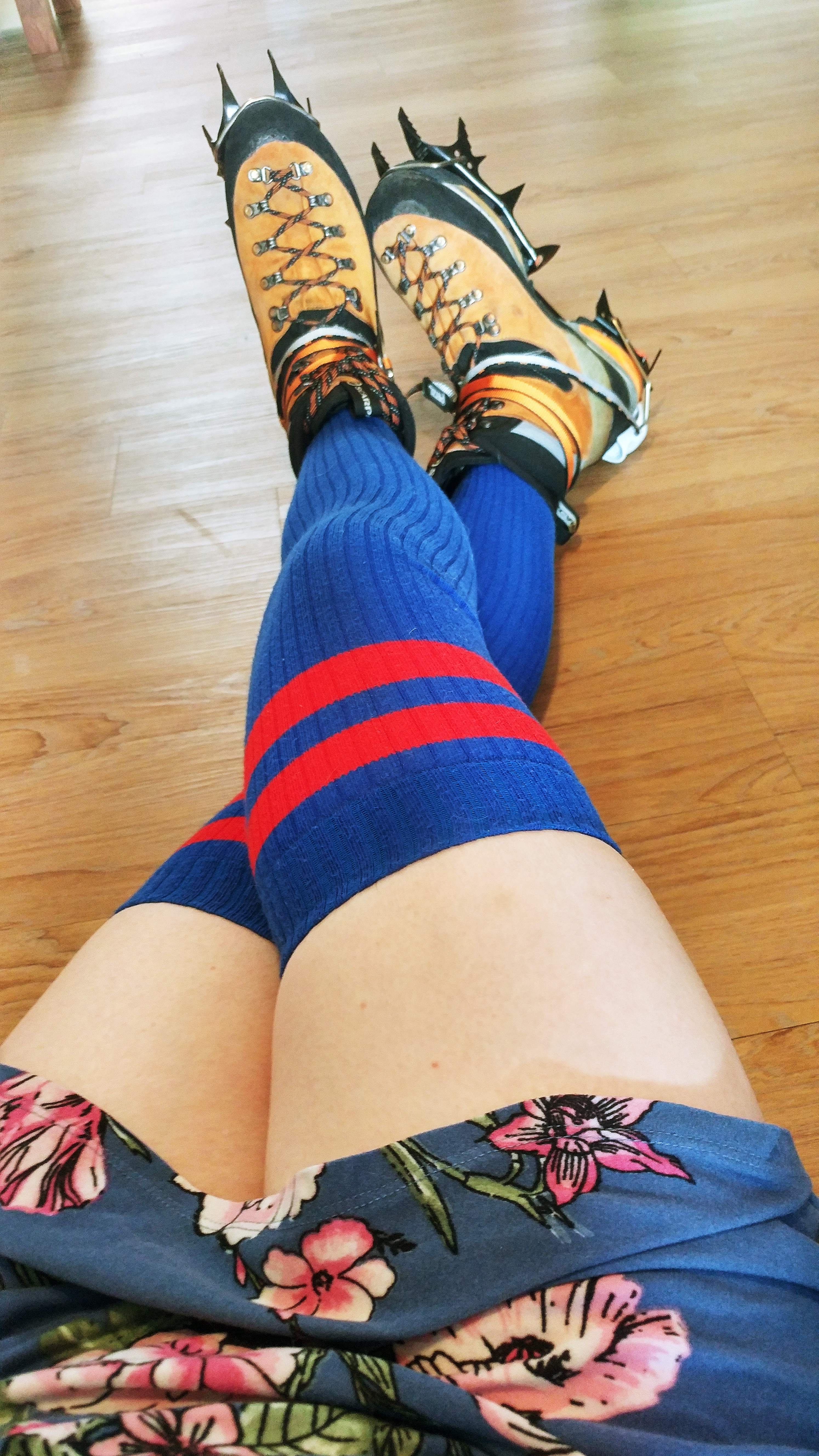 Anyone Else Have a Thing for Sharp Objects and Long Socks?