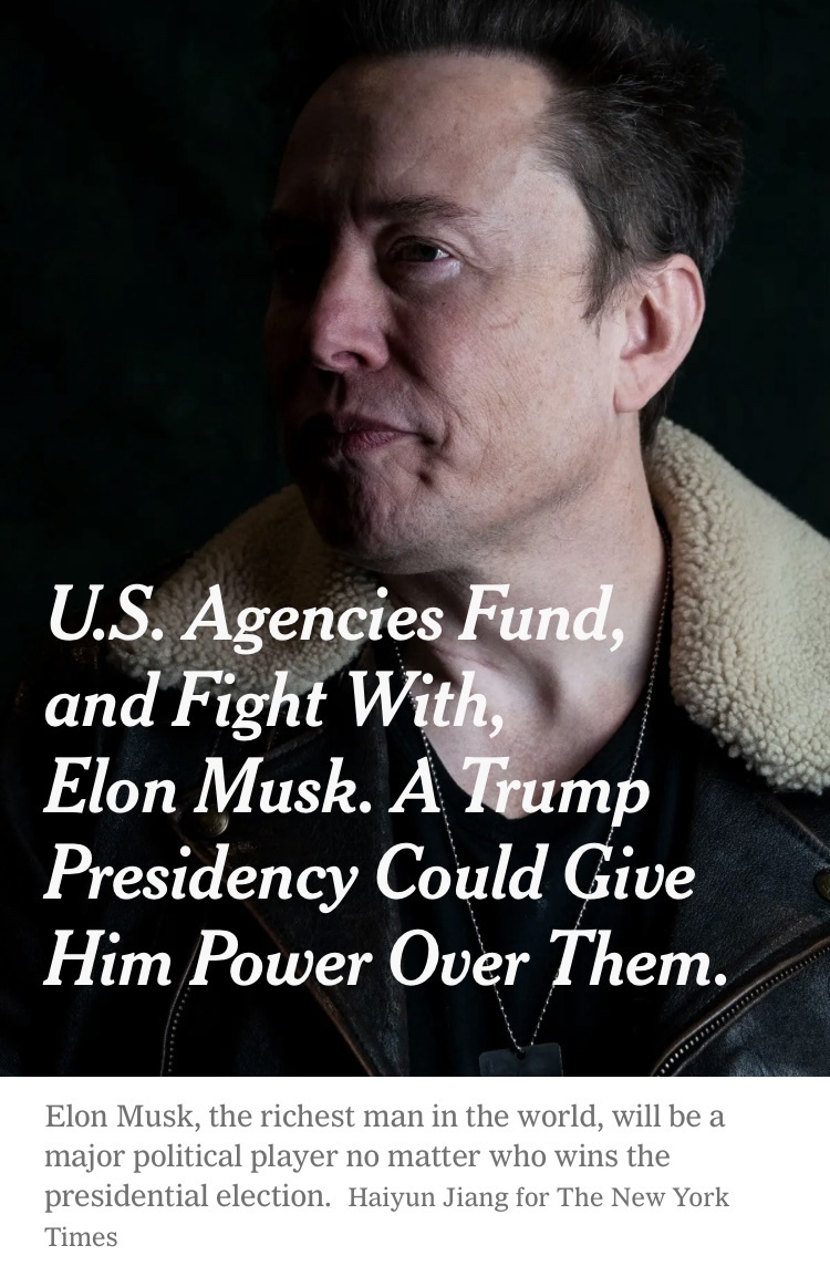 So You're Telling Me That With Billions in Subsidies and Legal Issues, Ol' Shit Hawk is Still Finding New Ways to Grift? Color Me Not Surprised...