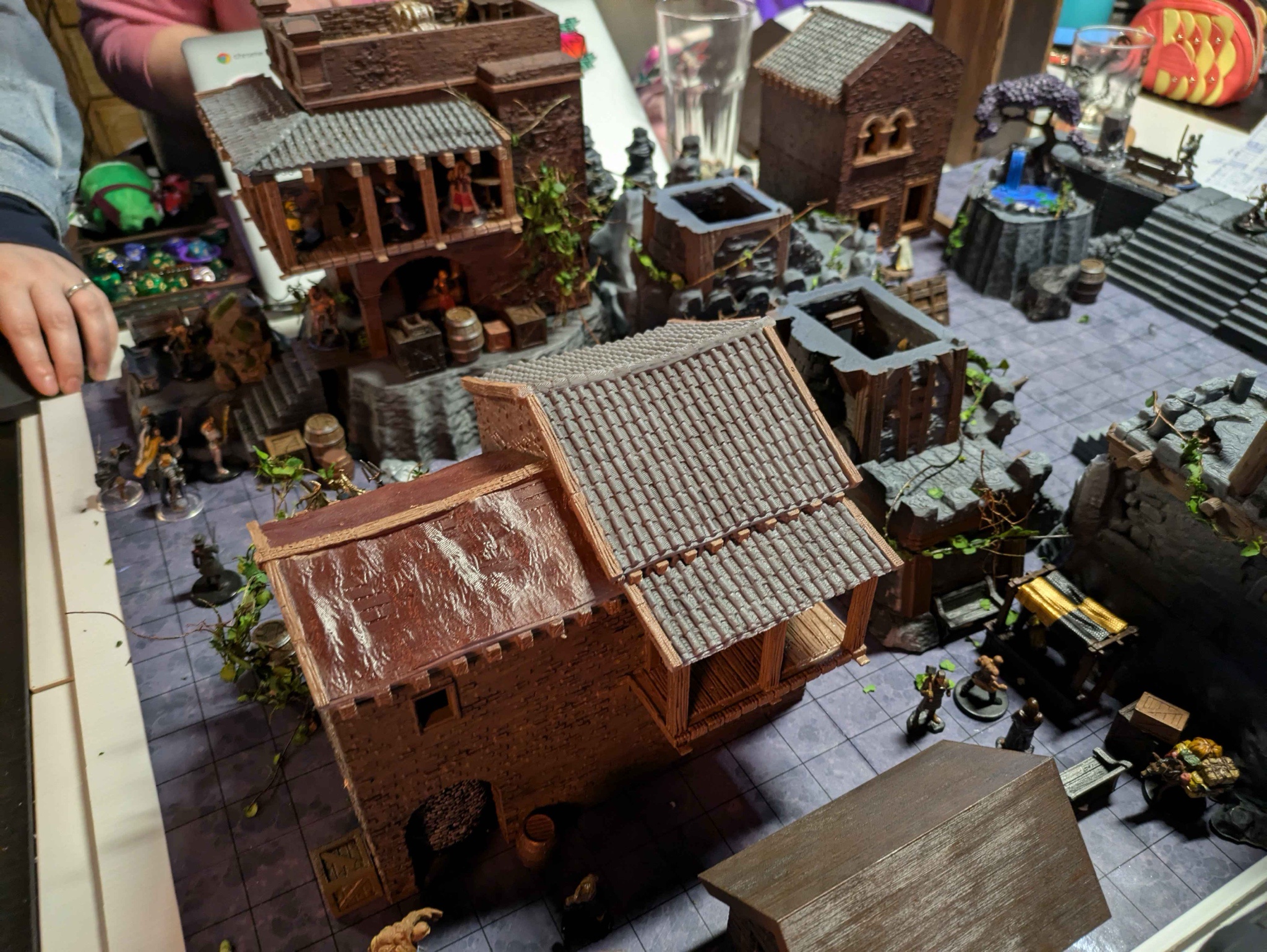 Epic D&D City Gate Map for Your Next Adventure