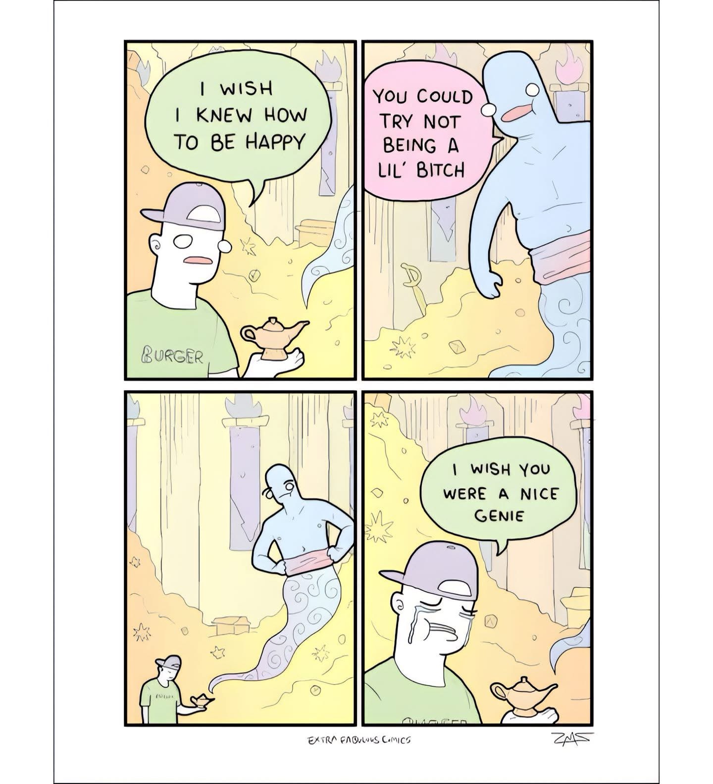 What a charming genie we have here