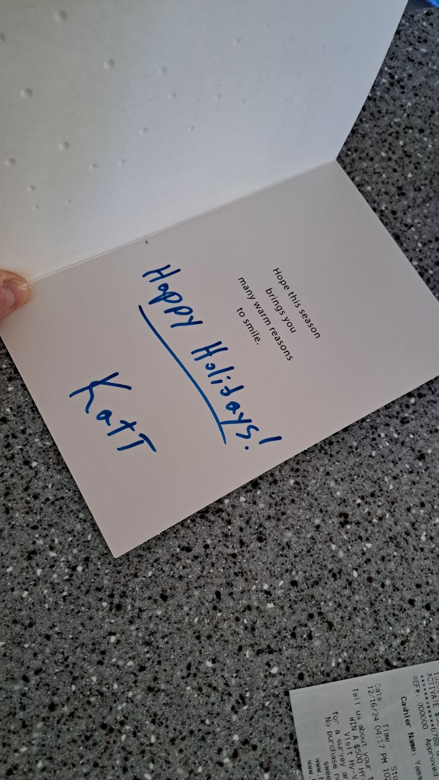 A Heartwarming Christmas Card from @Kittenkatt