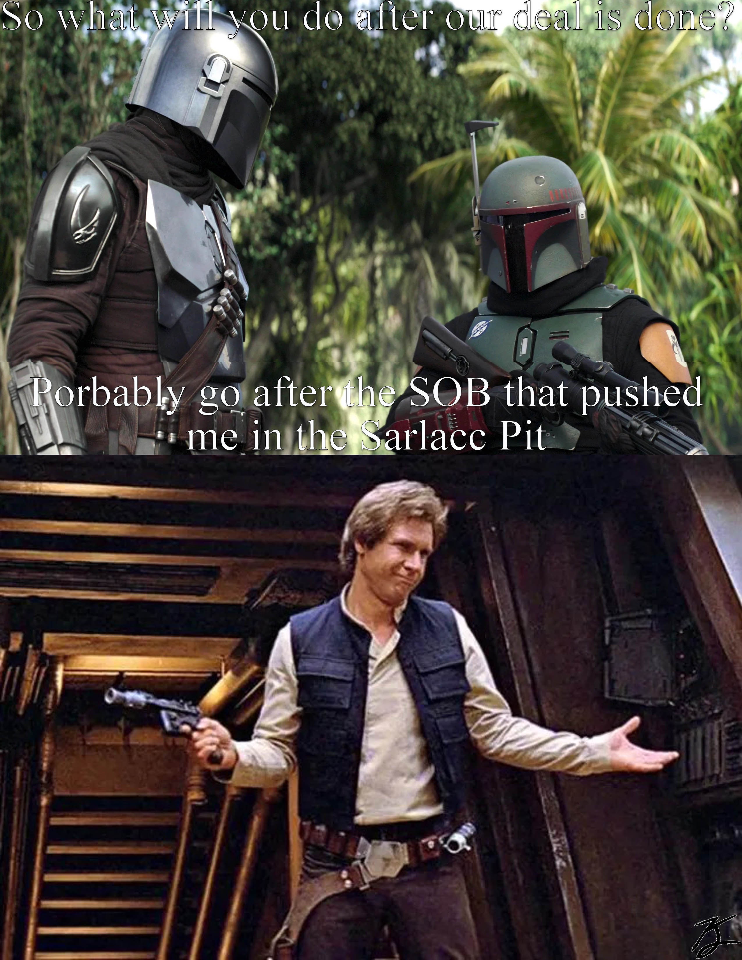 The Dynamic Duo: Mando and Fett