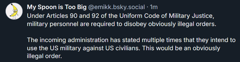 A heartfelt reminder for our brave servicemembers