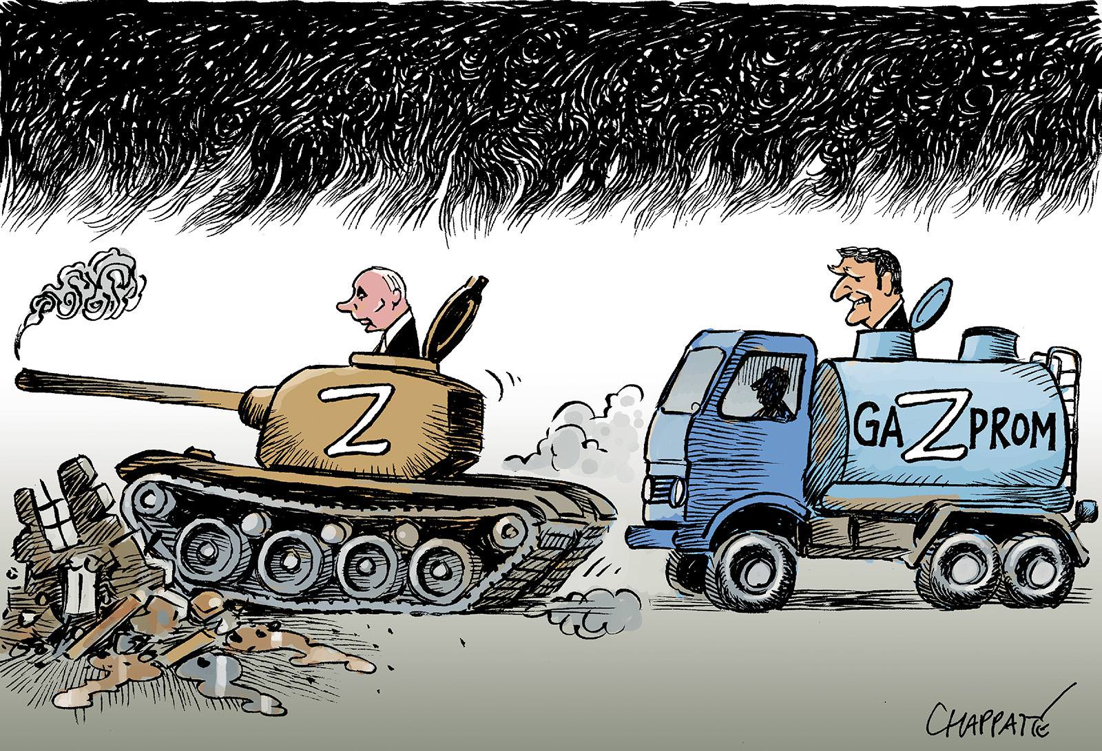 Putin in Caricature: A Humorous Take