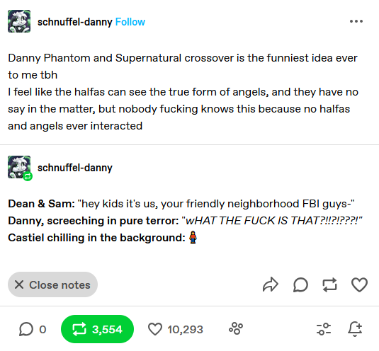 When Danny Phantom Meets Supernatural: A Crossover Dream