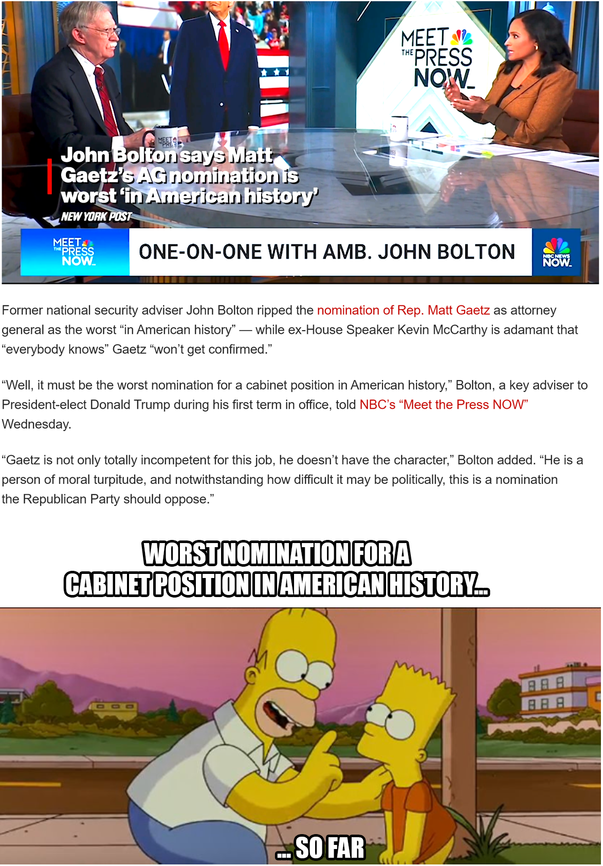 The Most Controversial Nomination in American History