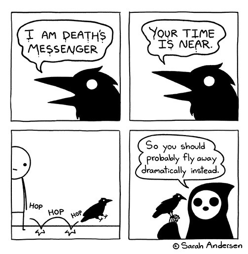 The Grim Reaper's Unexpected Messenger
