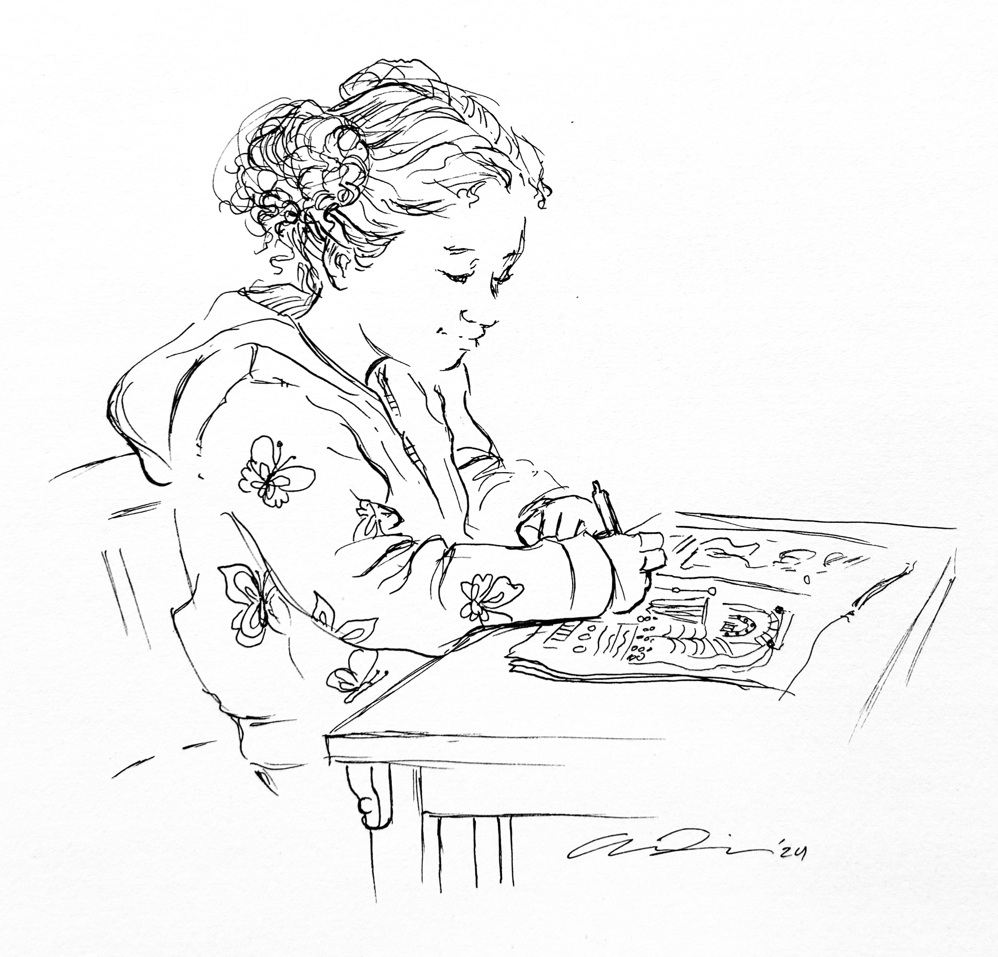 Capturing My Daughter's Artistic Journey