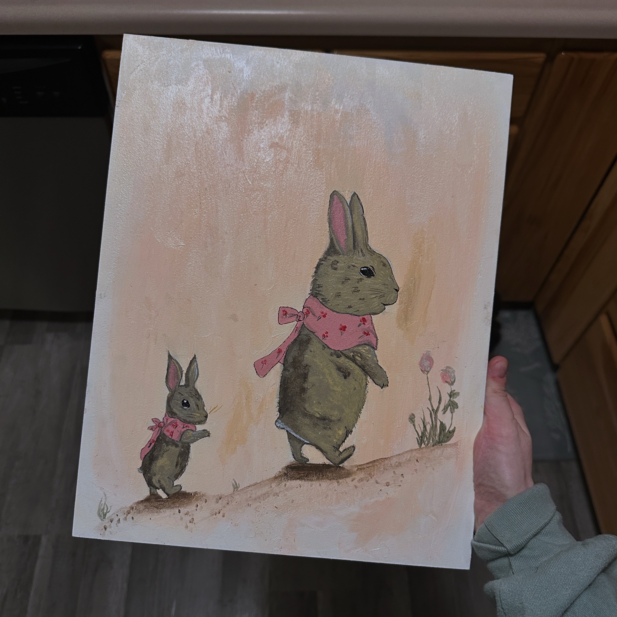 Completed a Heartfelt Baby Gift