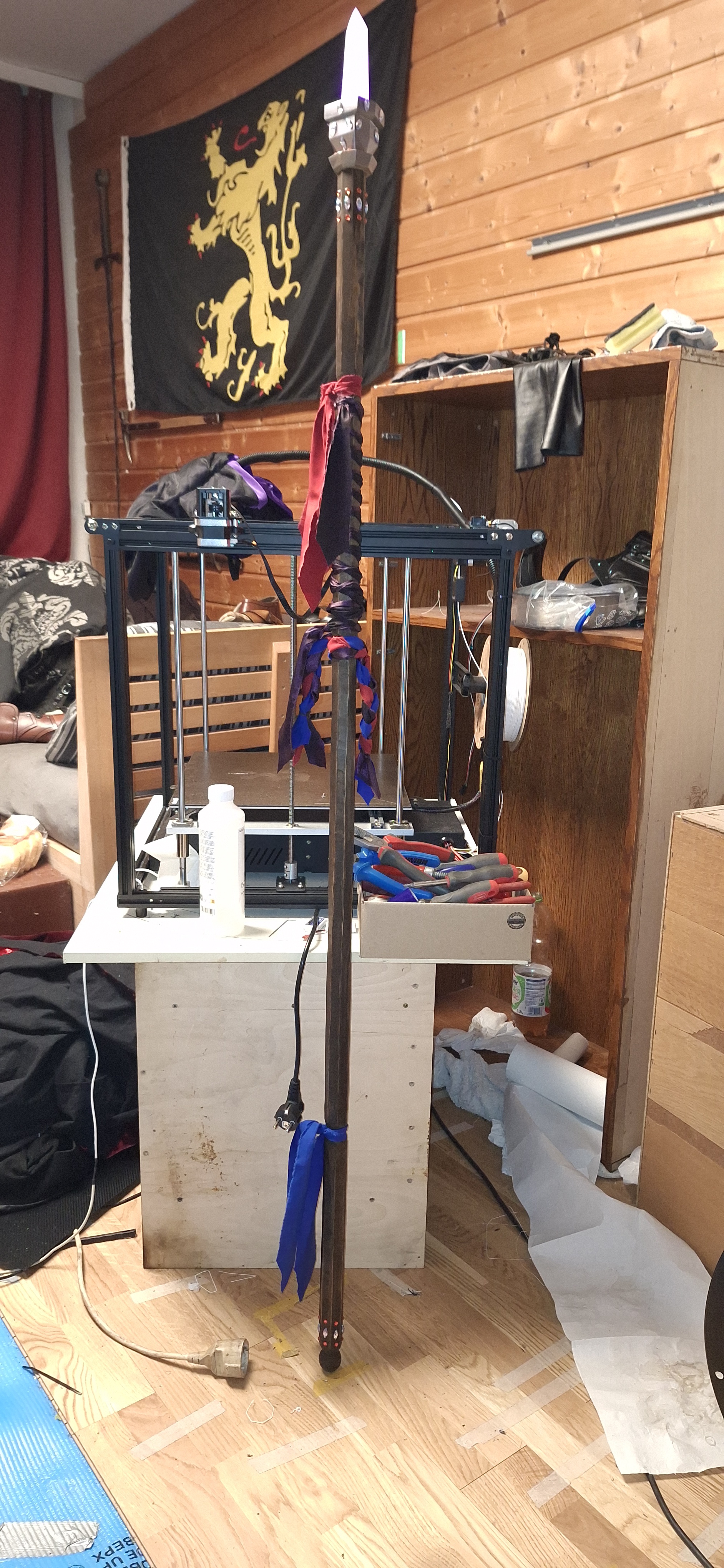 Behold the Celestial Battlemage Staff - It's Finally Complete!