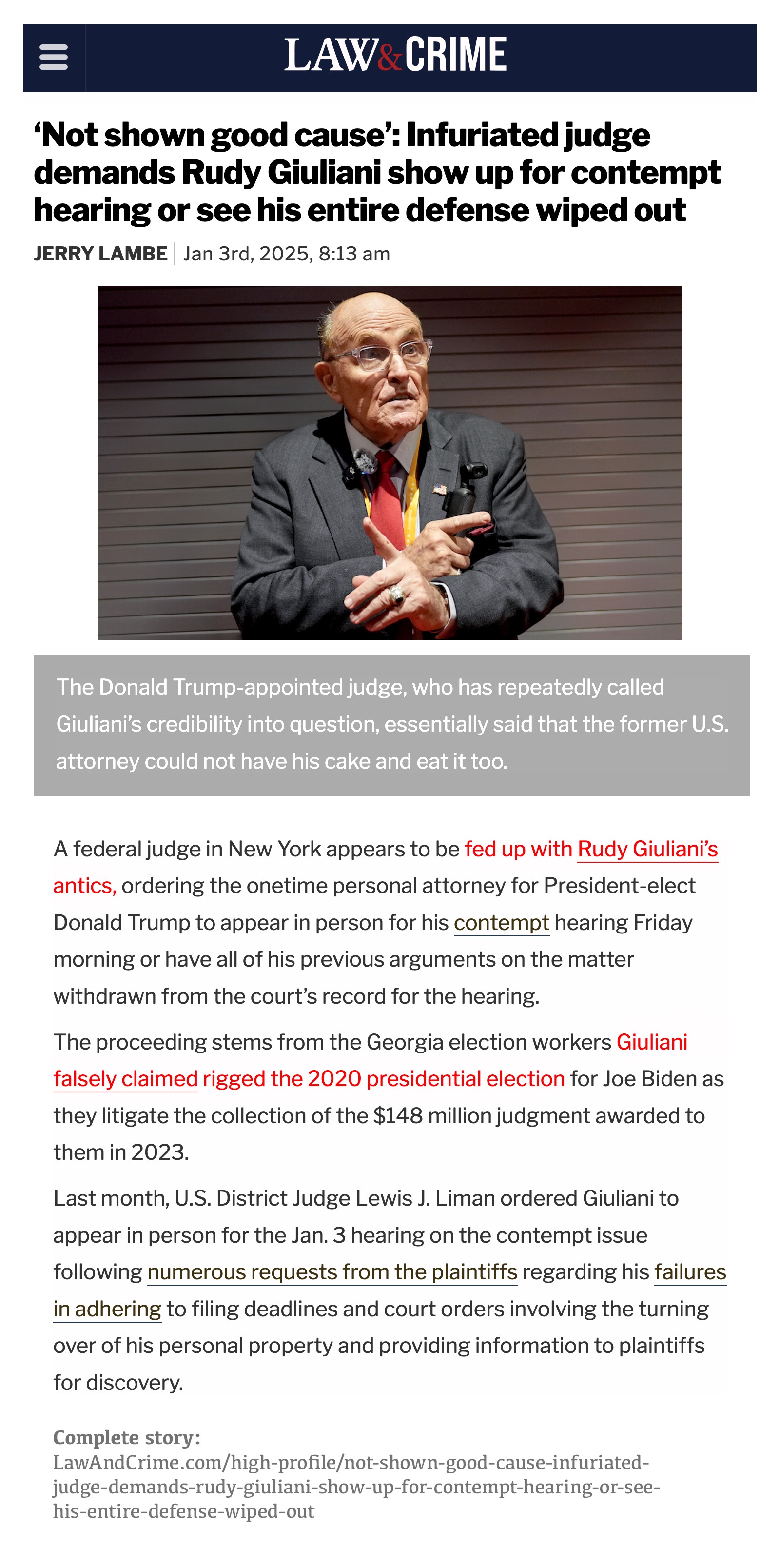 Can We Please Just Lock This Guy Up Already?