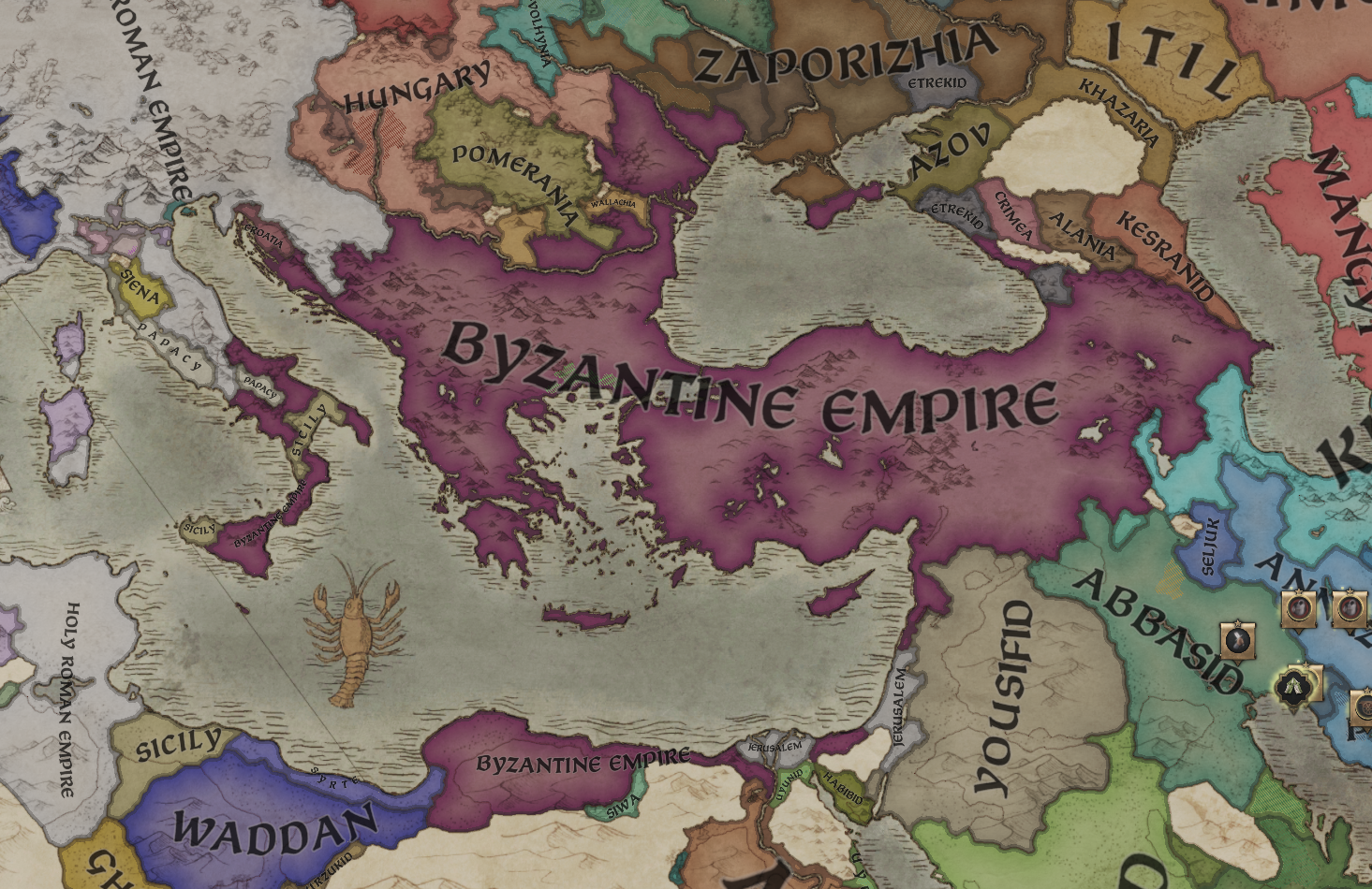 My Game is Glitching: Byzantium is Expanding Instead of Collapsing!