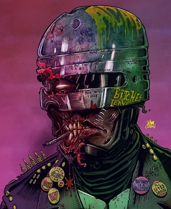Friday Vibes: Channeling My Inner Robocop