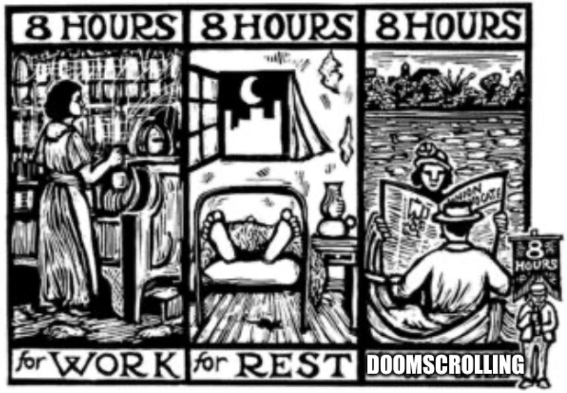 Eight Hours for Whatever You Want: The Struggle is Real