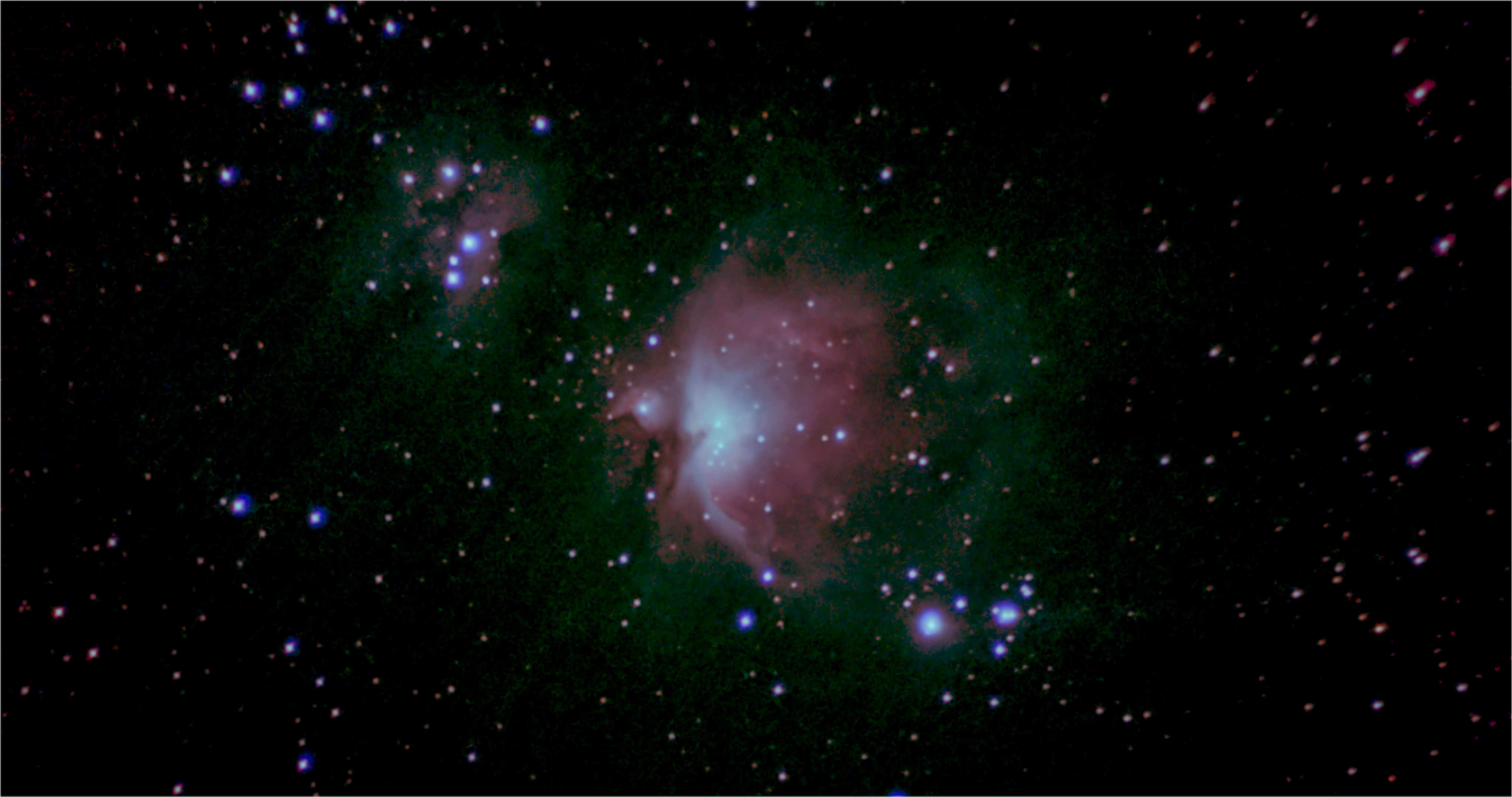 Untracked Beauty: The Orion Nebula Revealed