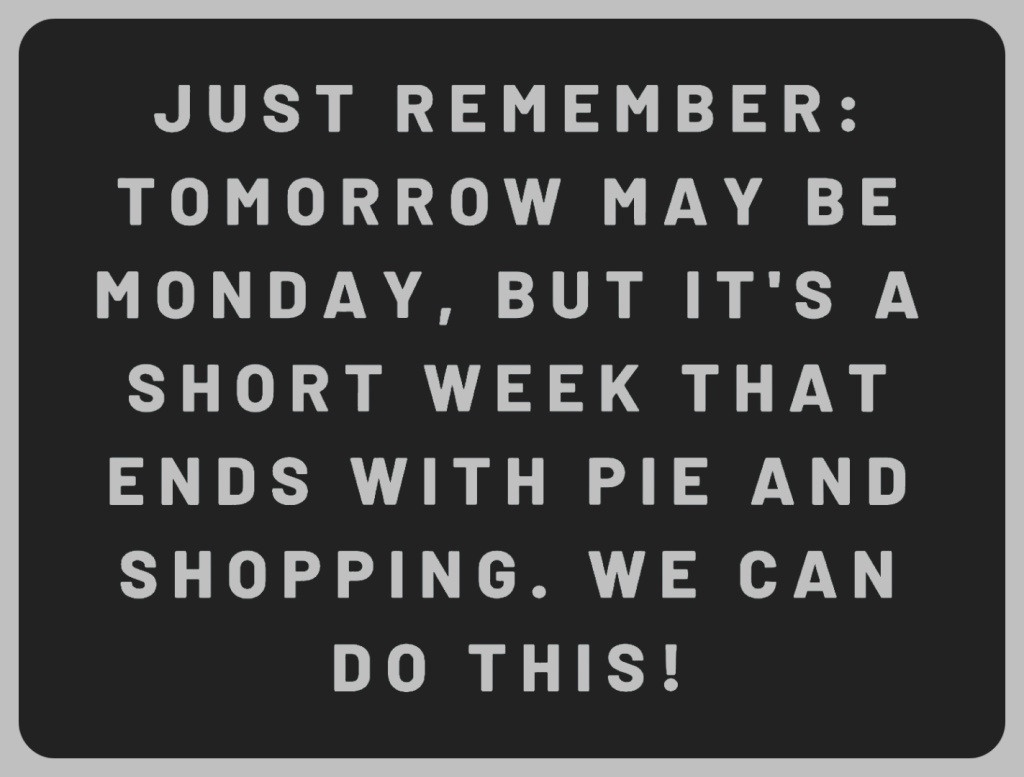 A Thought to Ponder Before Bedtime