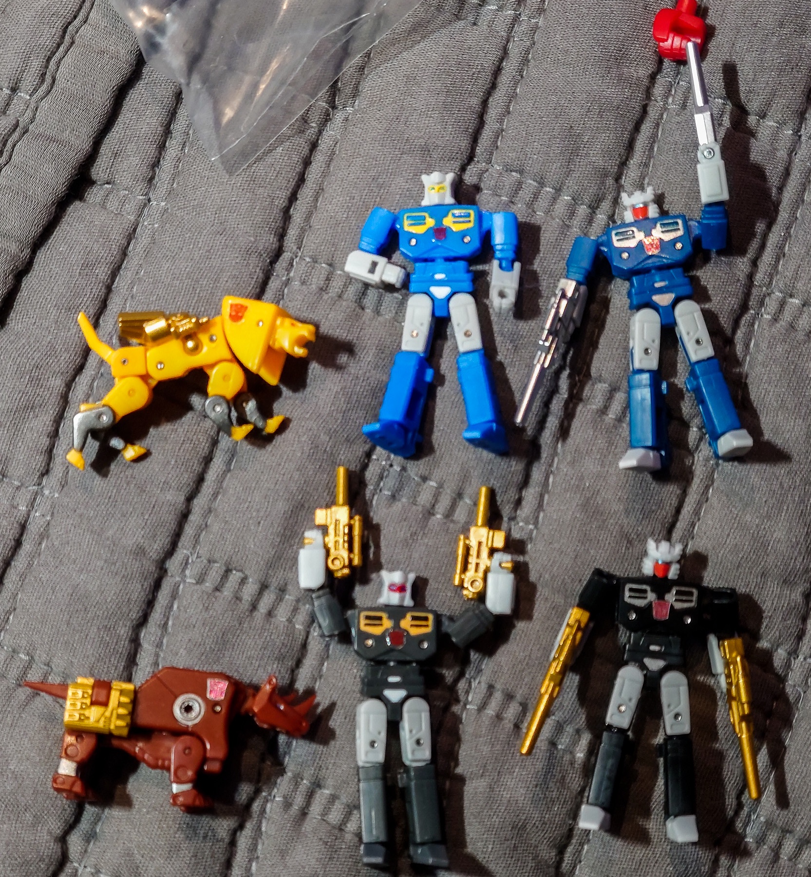 Tiny robots taking over the world, one step at a time!
