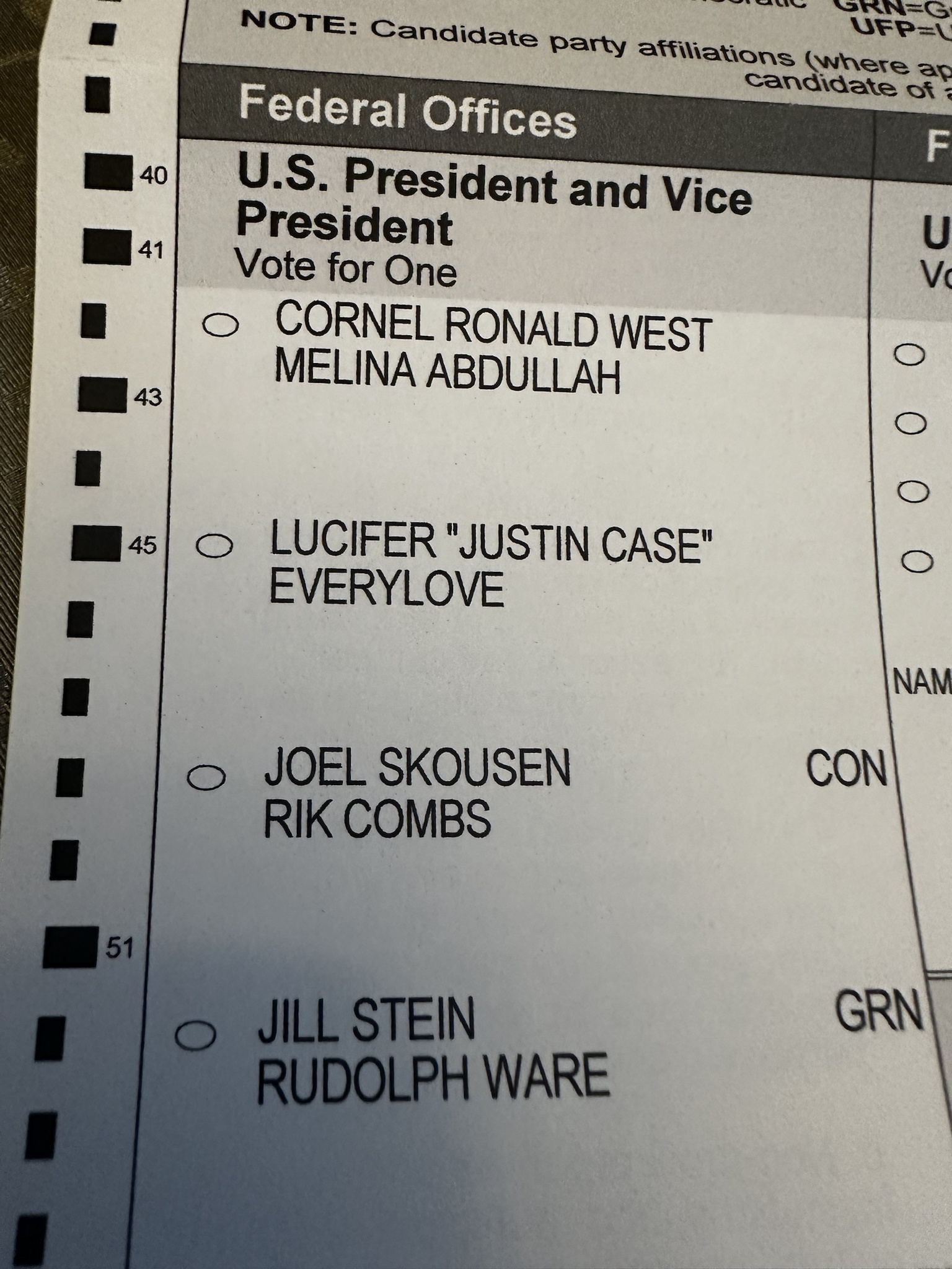 Looks like even Lucifer is running in Utah and he won’t be voting Republican!