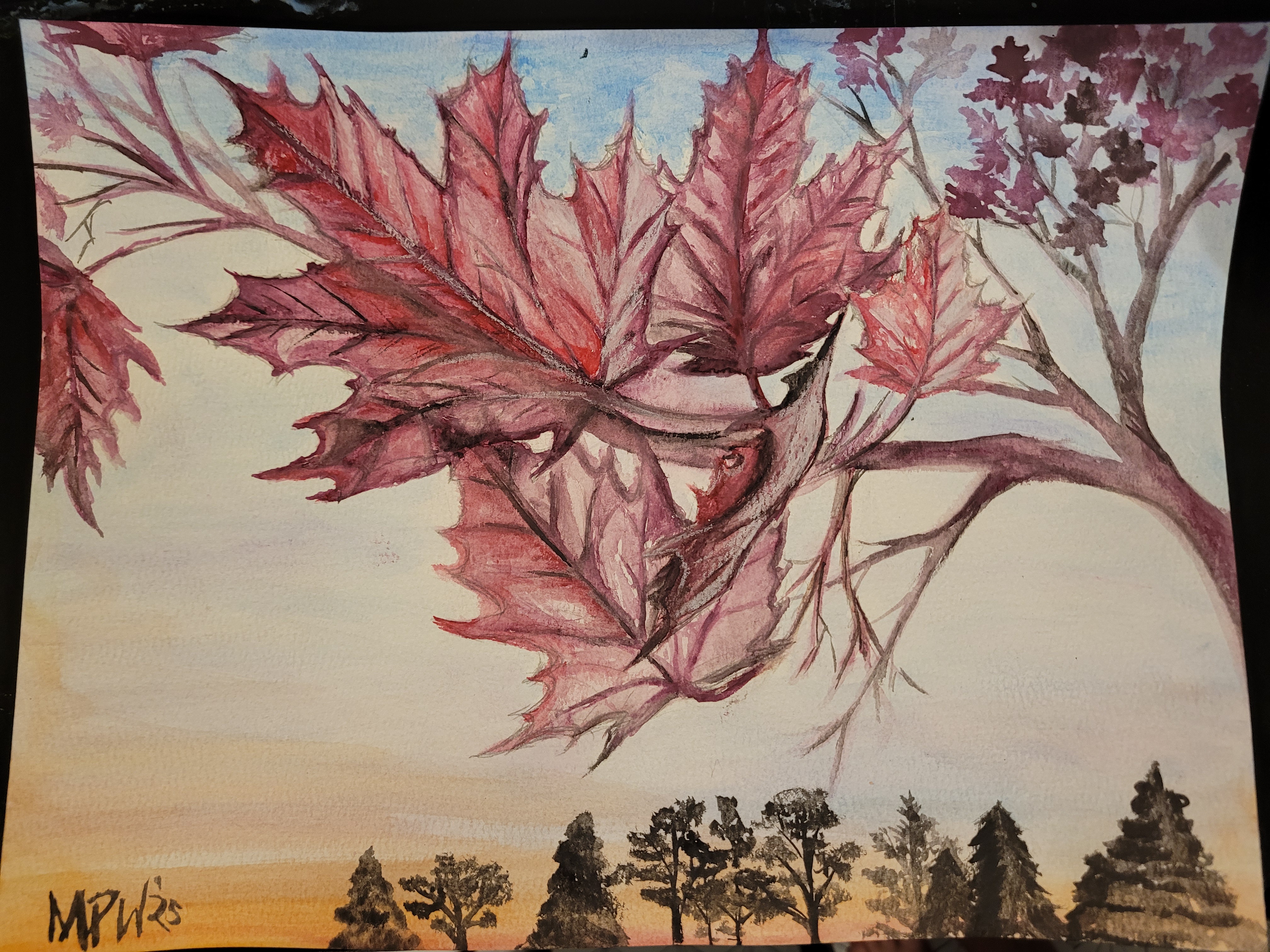 My Latest Watercolor Masterpiece: A Splash of Creativity