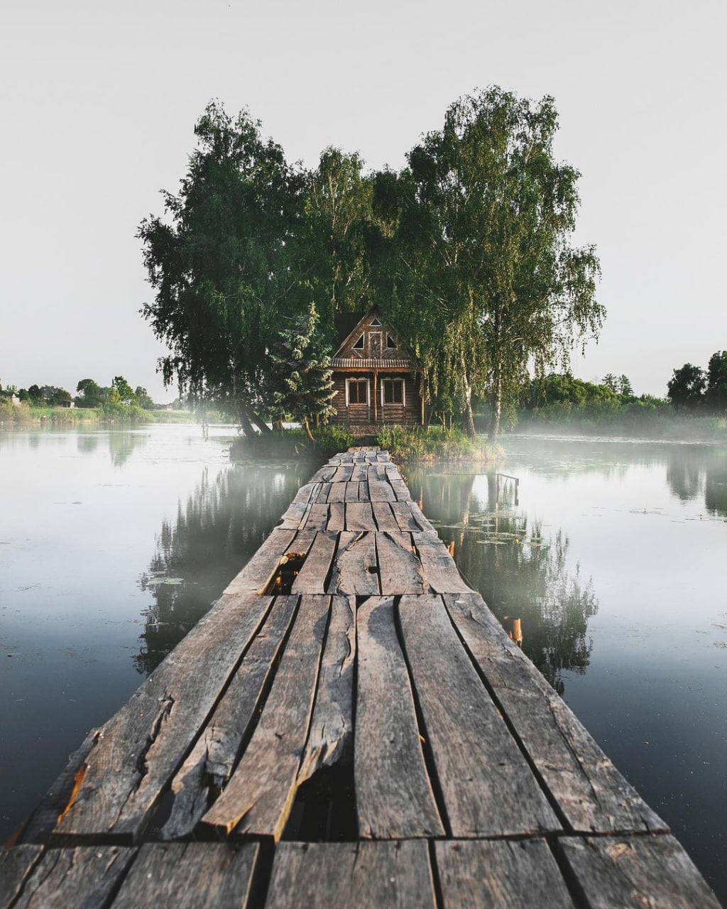 Charming Little House by the Water in Ukraine