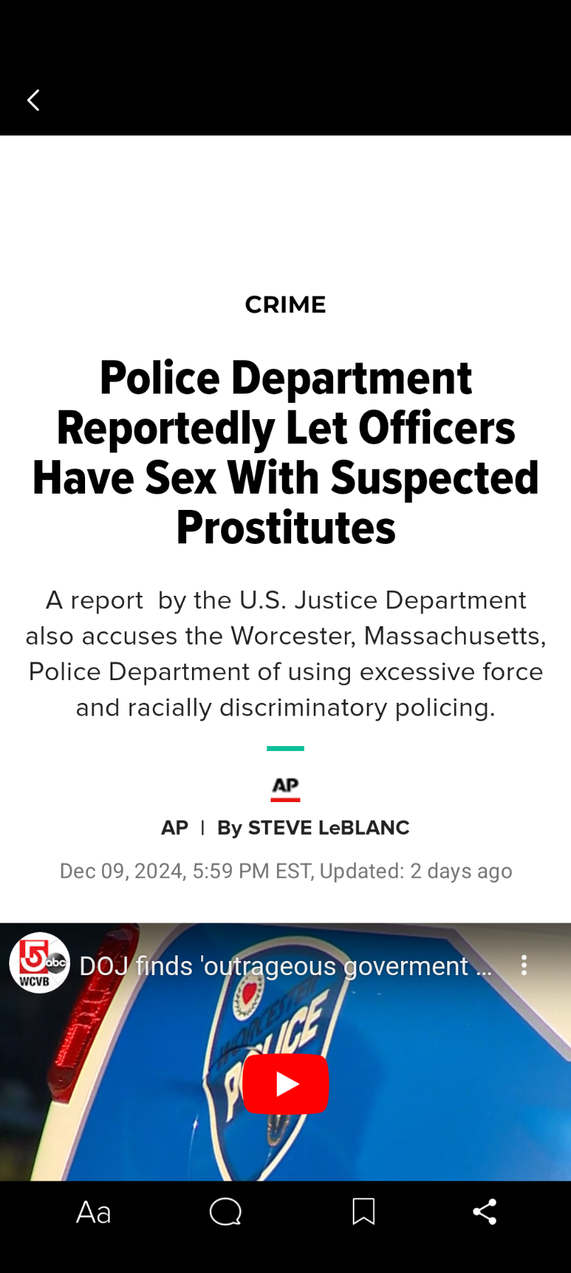 ACAB: Frustrations with Our Current Timeline