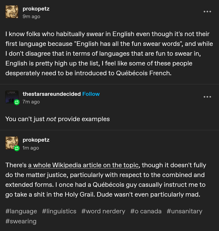 Exploring Québécois: A Dive into French Profanity
