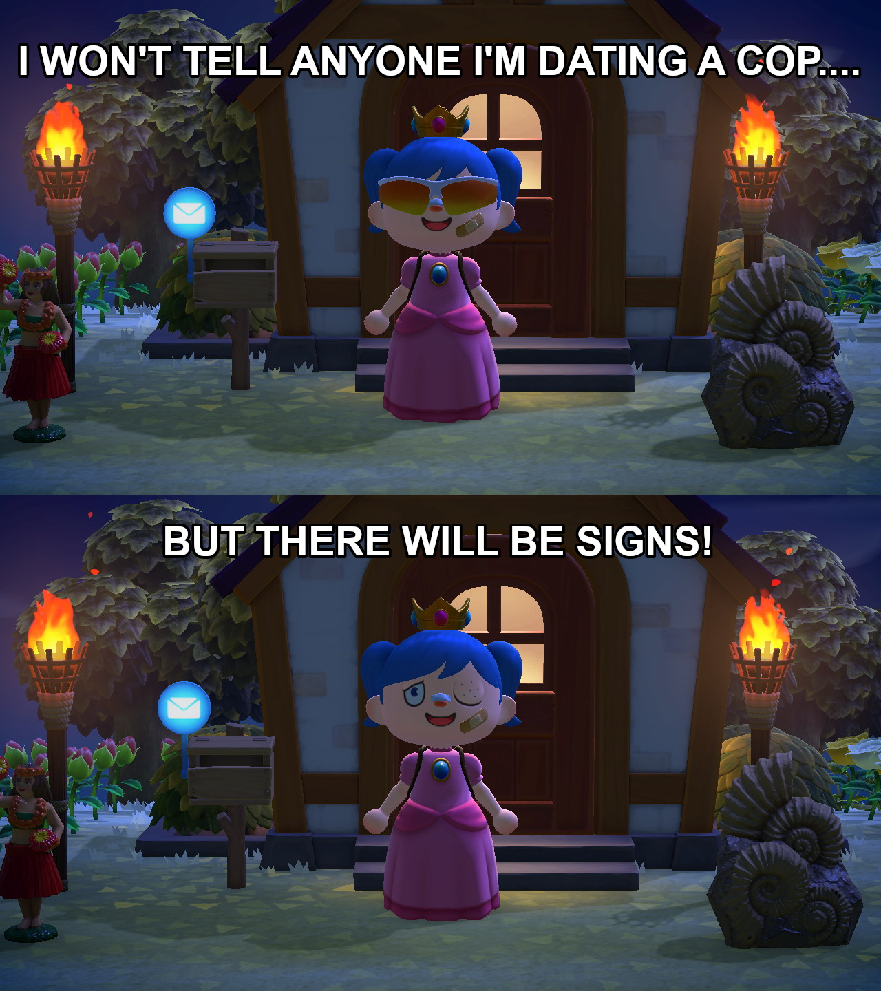 When Animal Crossing Meets Law Enforcement Romance